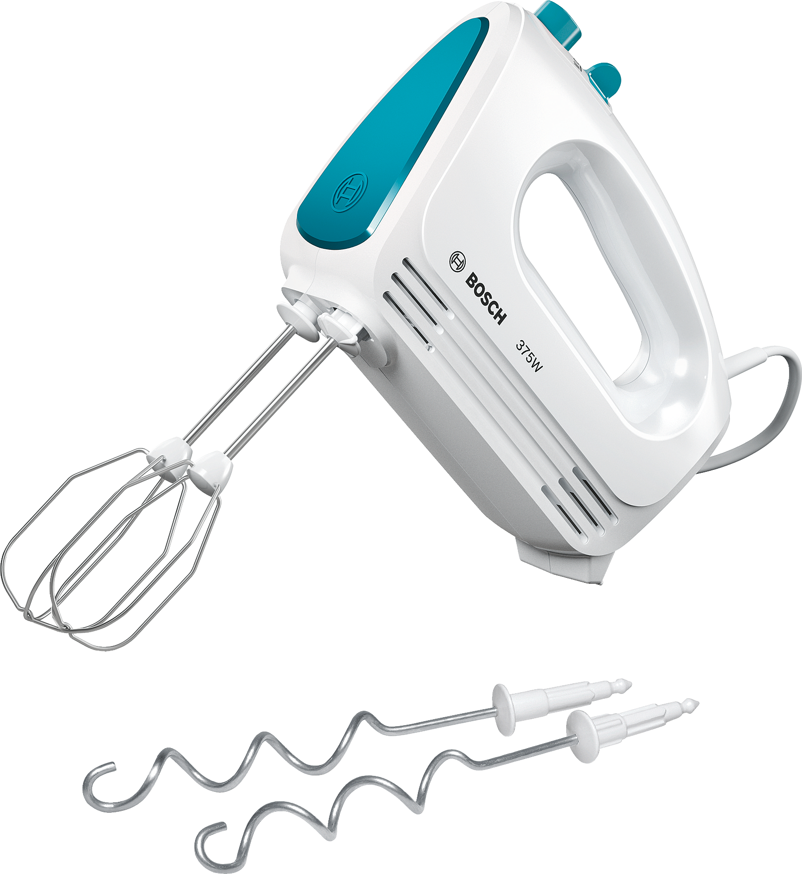 Hand mixer, CleverMixx FUN, 375 W, White, dynamic blue, MFQ2210D