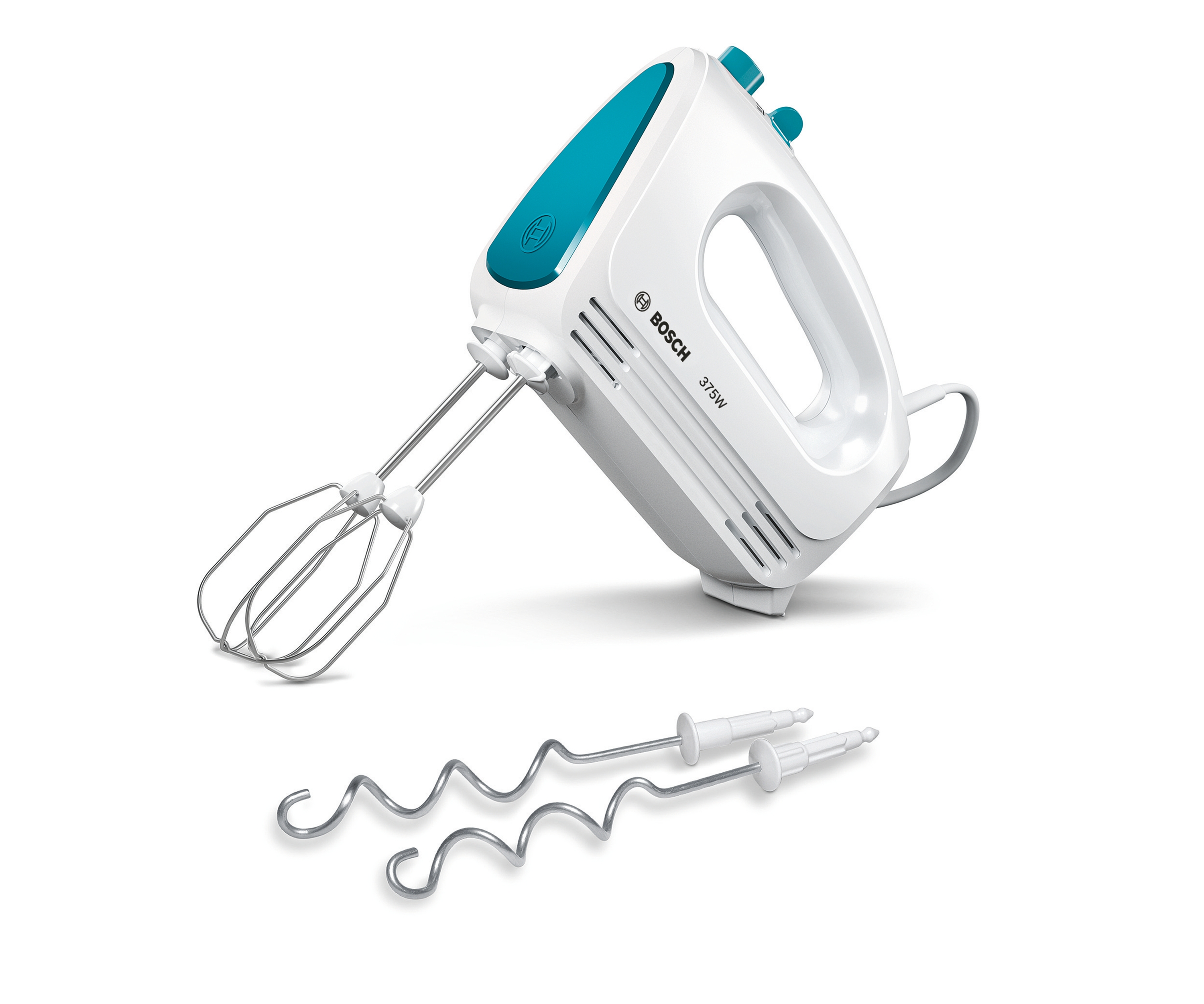 Hand mixer, CleverMixx FUN, 375 W, White, dynamic blue, MFQ2210D