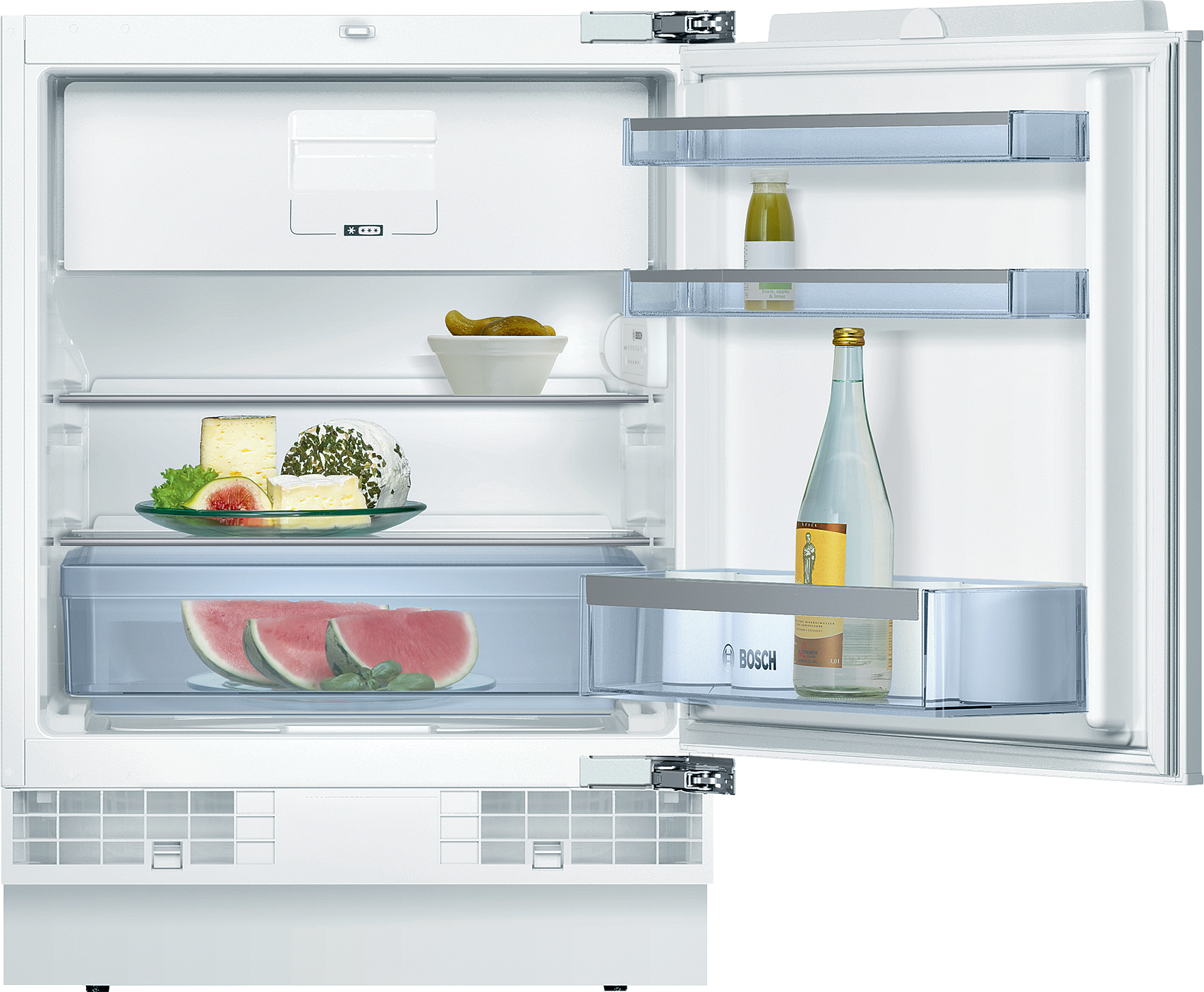 Serija 6, Podugradni frižider sa odeljkom zamrzivača, 82 x 60 cm, soft close flat hinge, KUL15ADF0