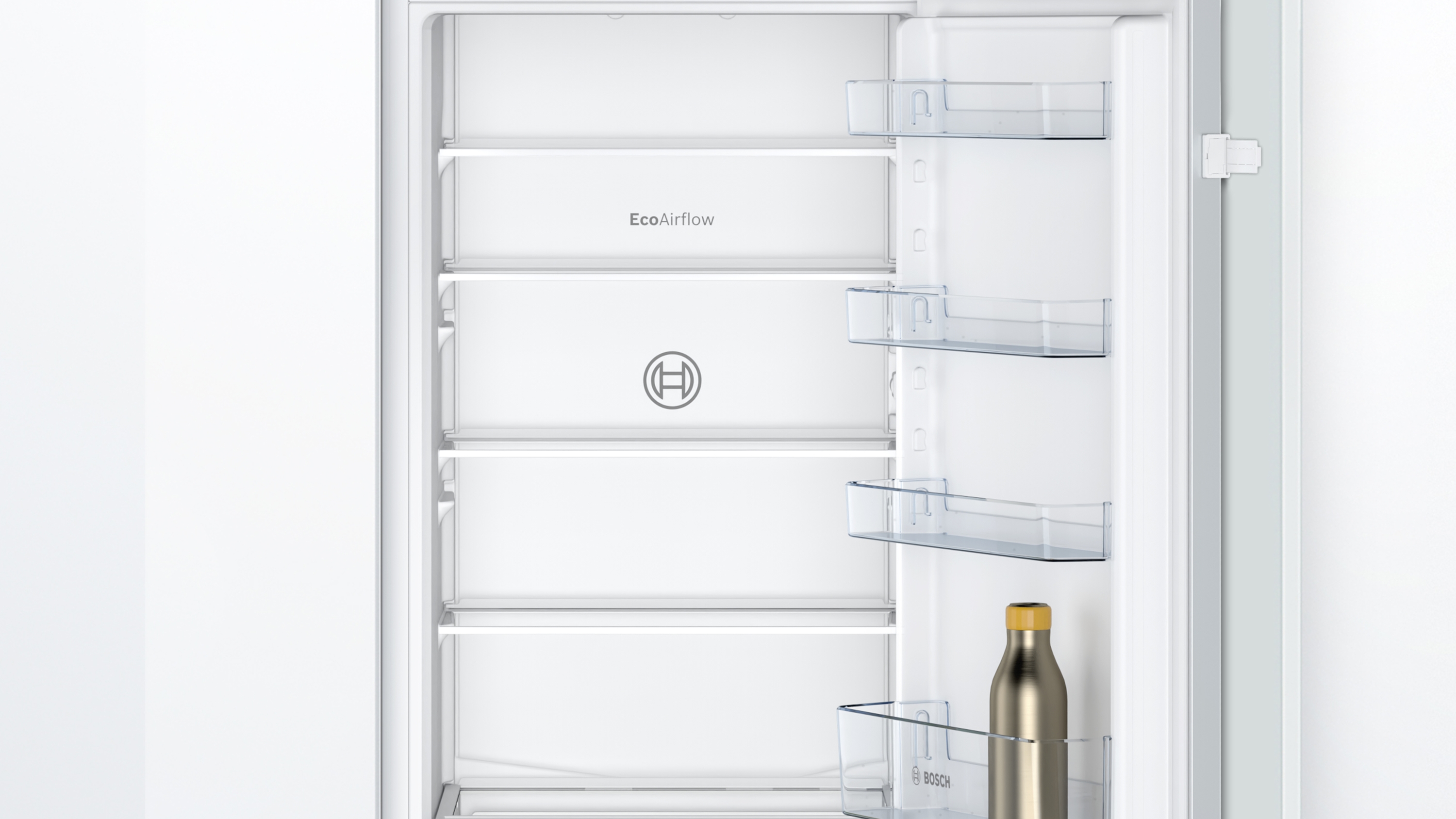 Serija 2, Ugradni frižider sa zamrzivačem dole, 177.2 x 54.1 cm, klizna šarka, KIV87NSE0