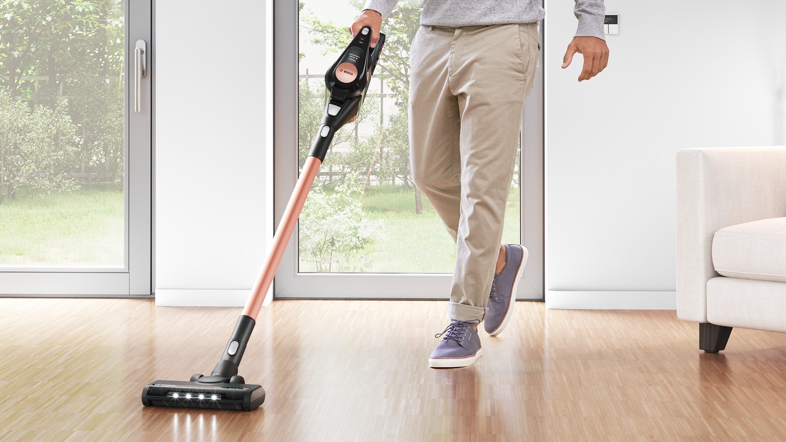 Hard floor nozzle BHZUHF
