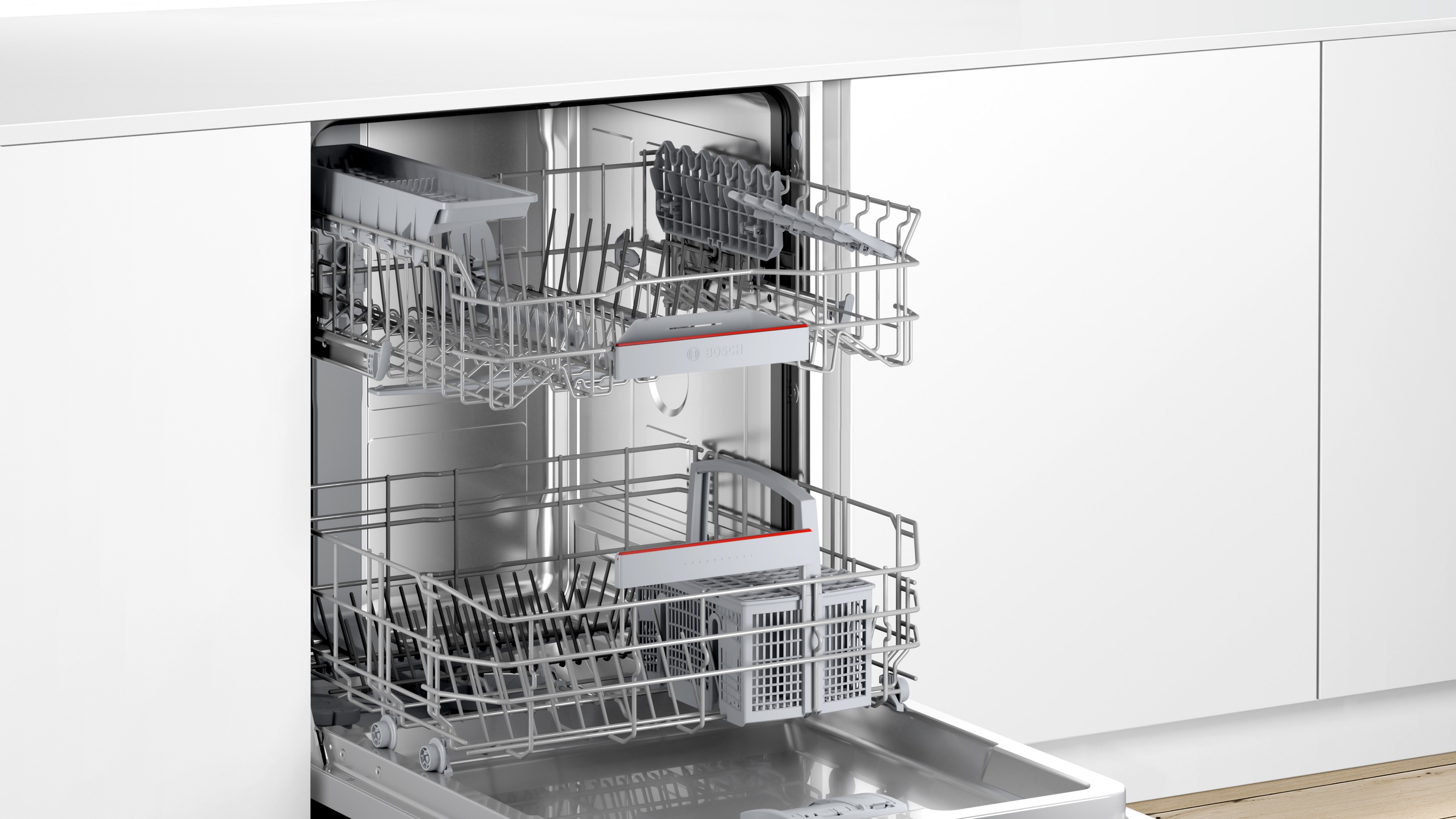 Serija 4, Ugradna mašina za pranje sudova, 60 cm, Nerđajući čelik, SMI4HAS19E