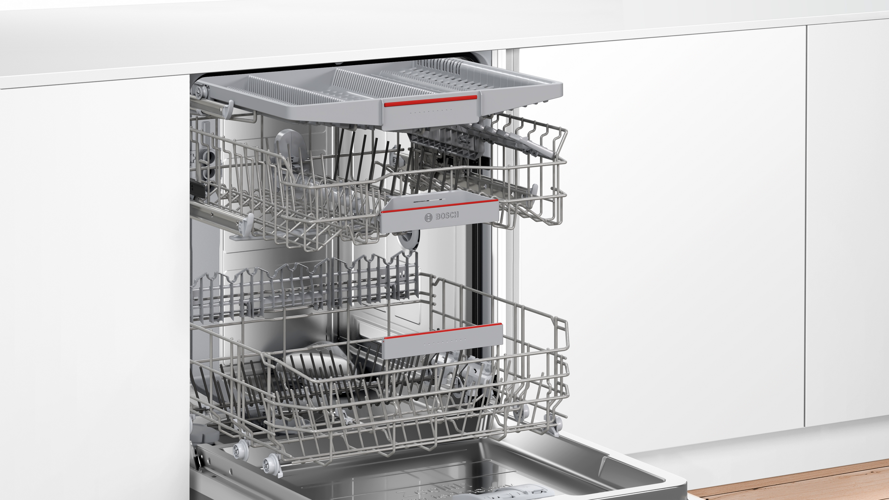 Serija 6, Ugradna mašina za pranje sudova, 60 cm, Nerđajući čelik, SMI6ZCS13E