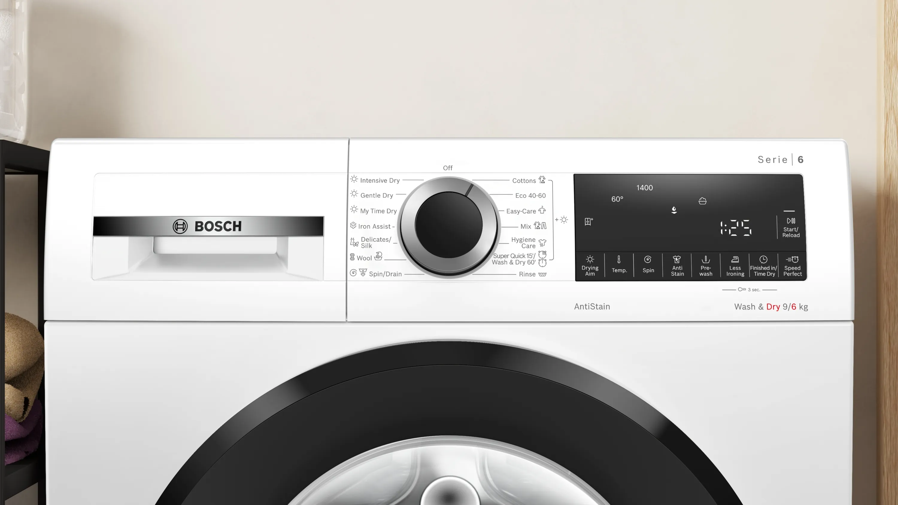 Mašina za pranje i sušenje veša WNG24400BY Serija 6, 1400 okr