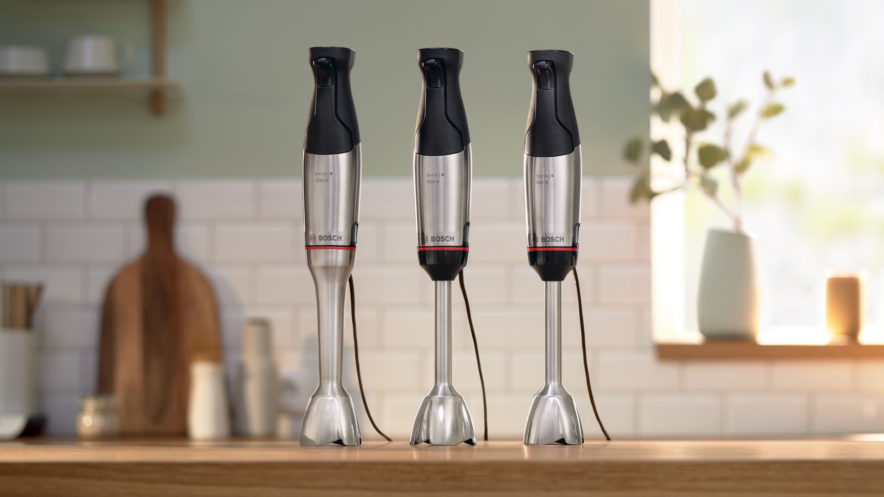 Series 6, Hand blender, ErgoMaster, 1200 W, Stainless steel, MSM6M820