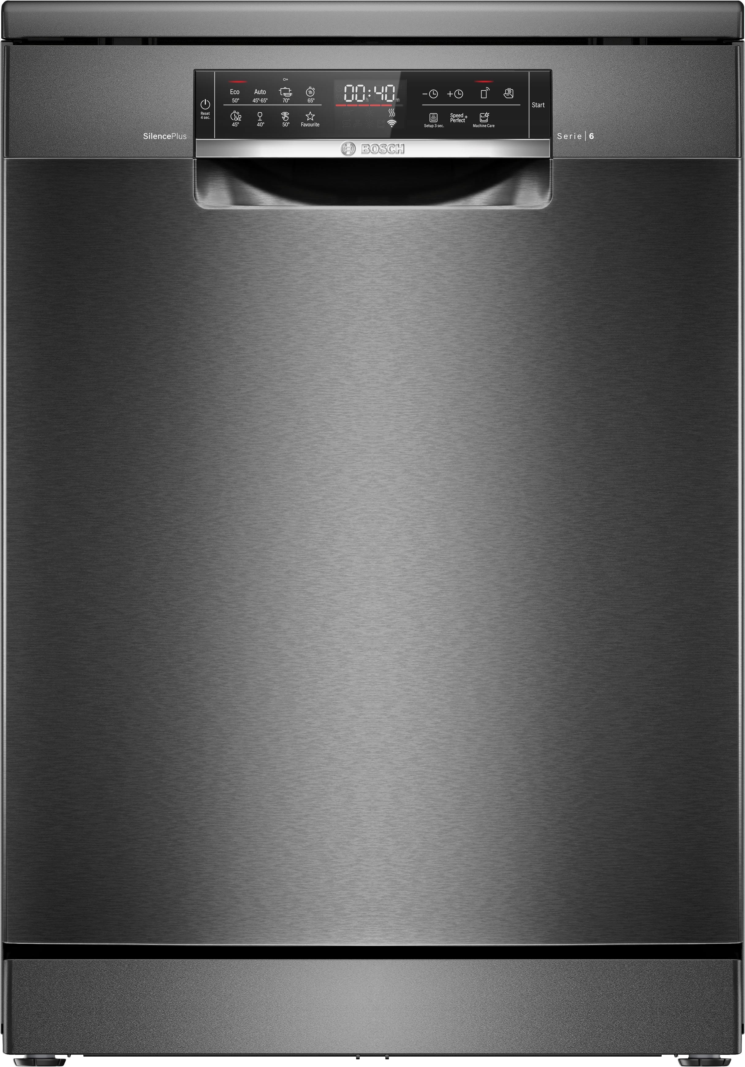 Serija 6, Samostojeća mašina za pranje sudova, 60 cm, Tamni inox, SMS6ECC00E