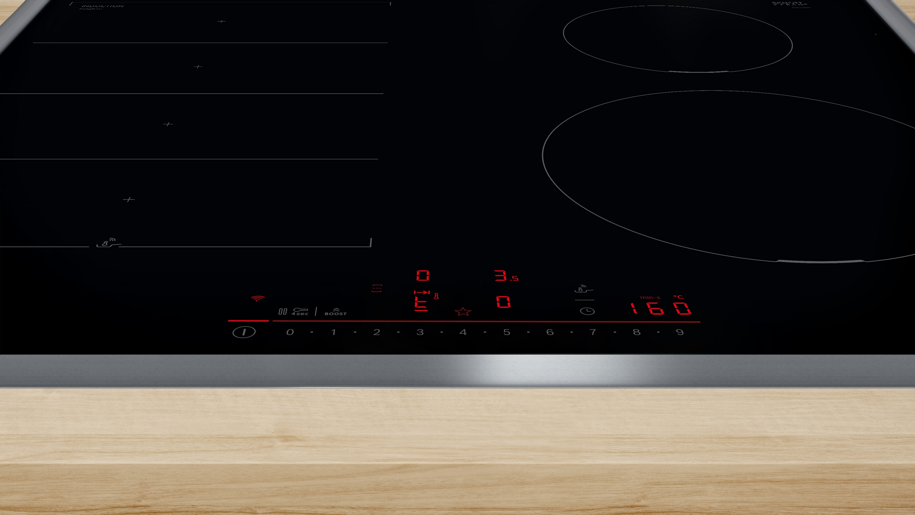 Serija 6, Indukciona ploča za kuvanje, 60 cm, Crna, ugradnja sa okvirom, PIX645HC1E