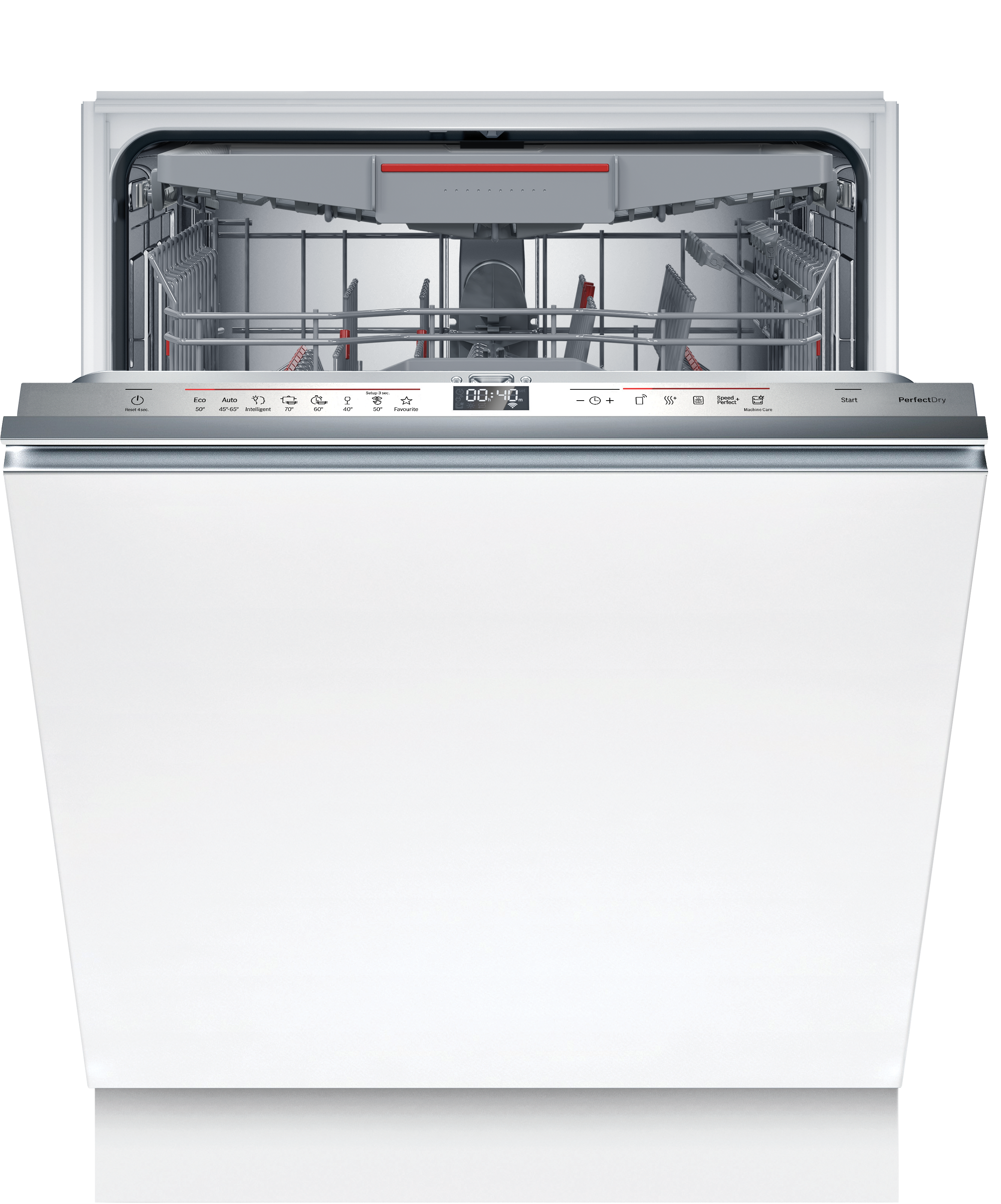 Series 6, fully-integrated dishwasher, 60 cm, Variable hinge for special installation situations, SMH6ZCX06E