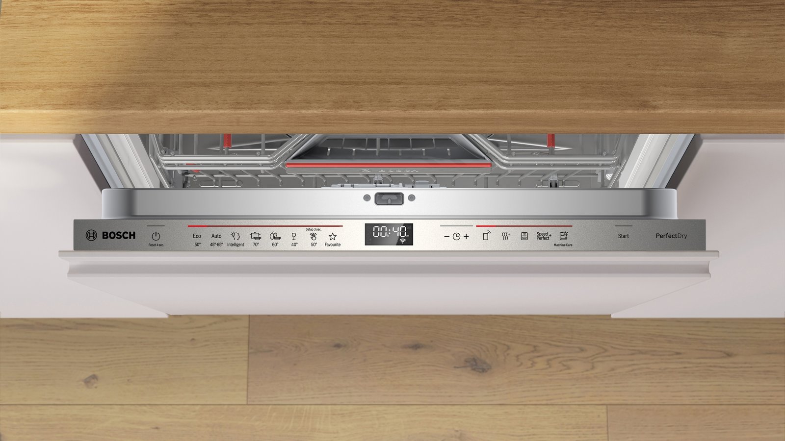 Serija 6, Potpuno ugradna mašina za pranje sudova, 60 cm, XXL, SBV6ZCX16E