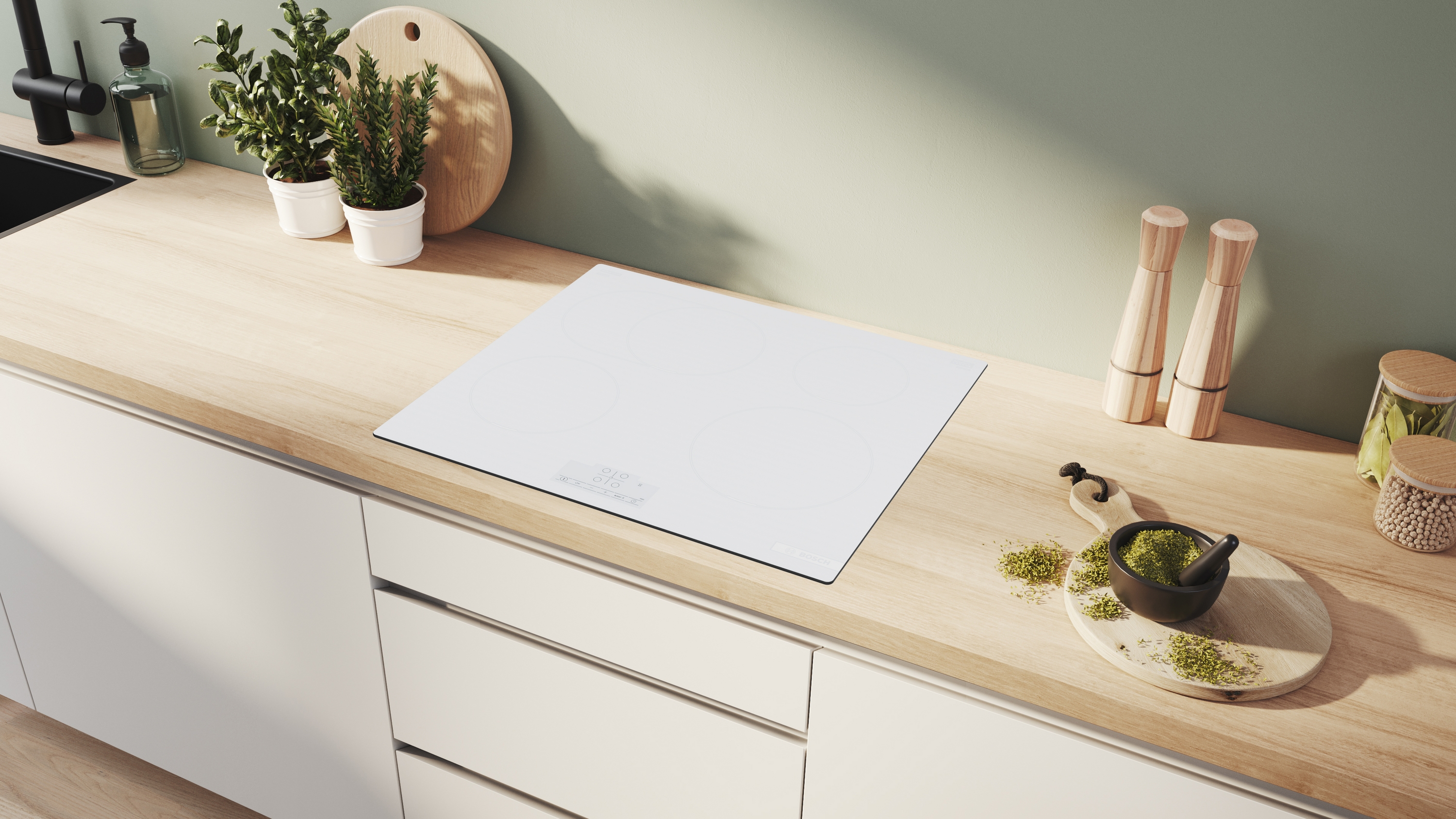 Series 6, Induction hob, 60 cm, surface mount without frame, PIF612BB1E