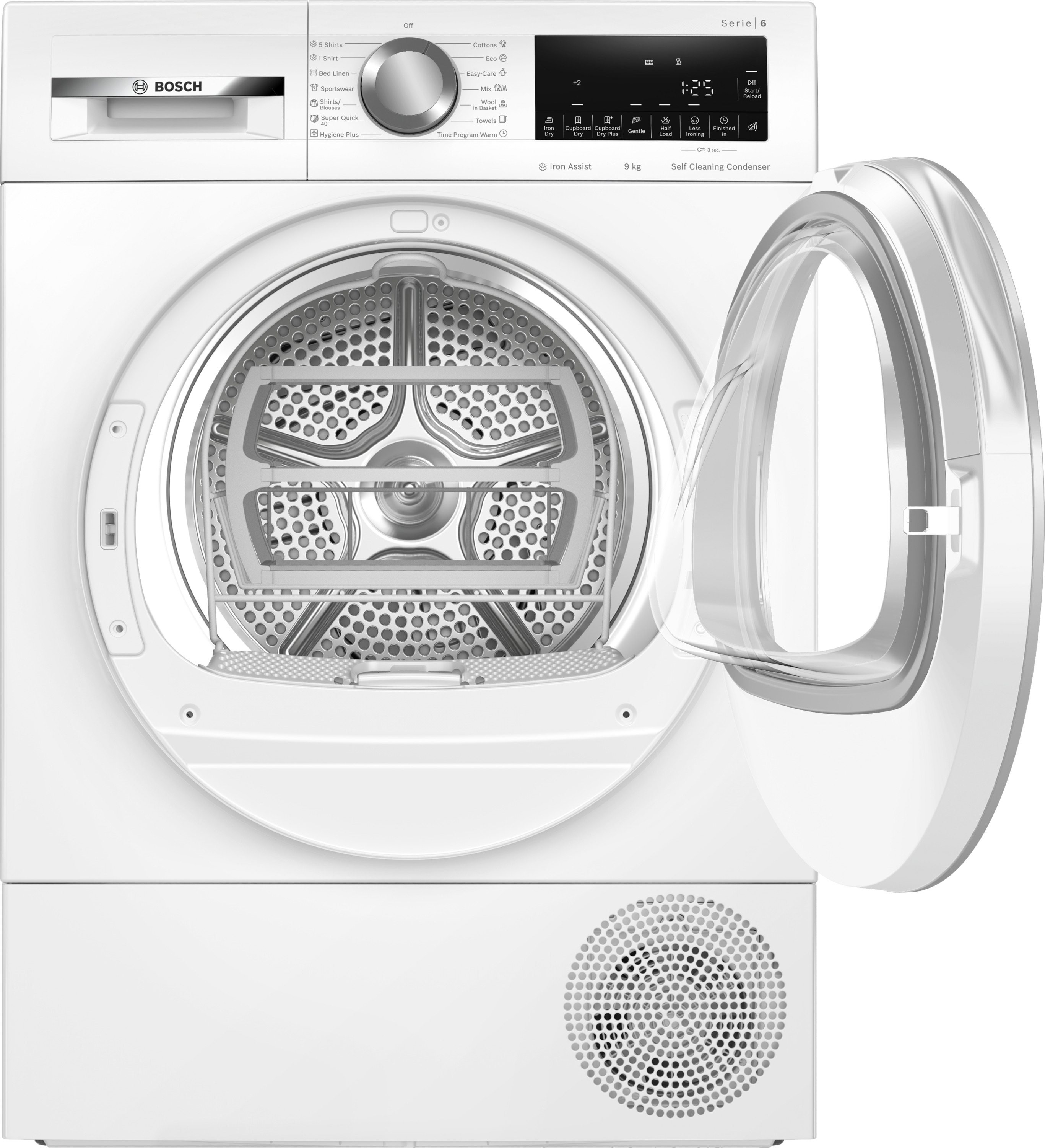 Mašina za sušenje veša WQG245C0BY Serija 6, 9 kg