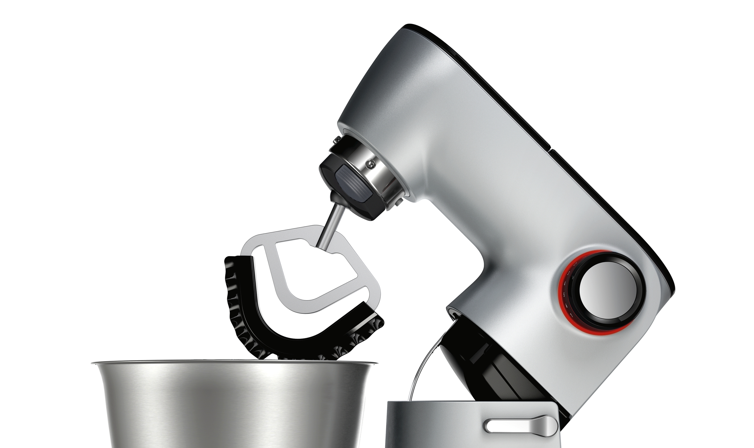 Series 8, Kitchen machine, OptiMUM, 1400 W, Silver, Black, MUM9B34S27