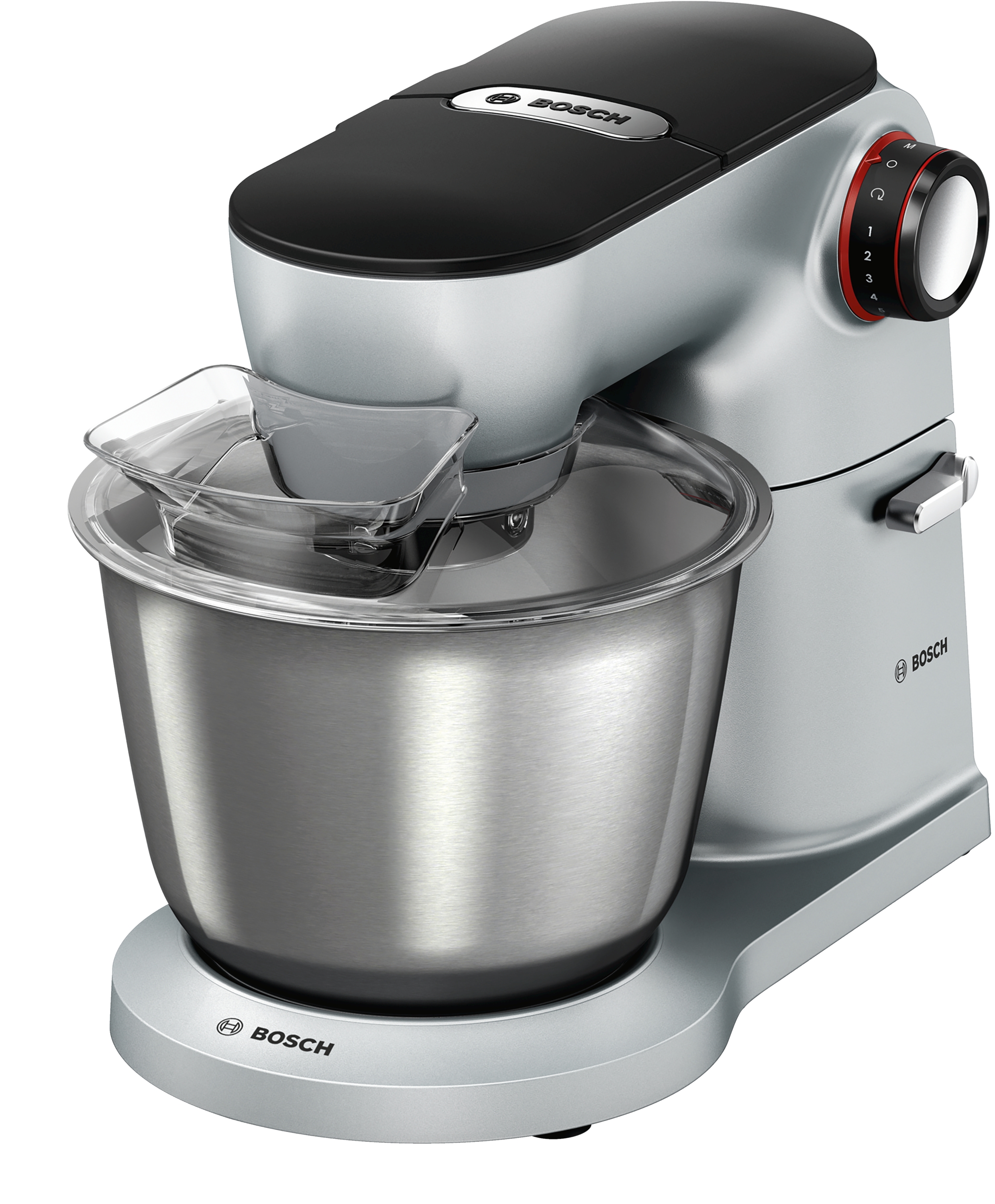Series 8, Kitchen machine, OptiMUM, 1400 W, Silver, Black, MUM9B34S27