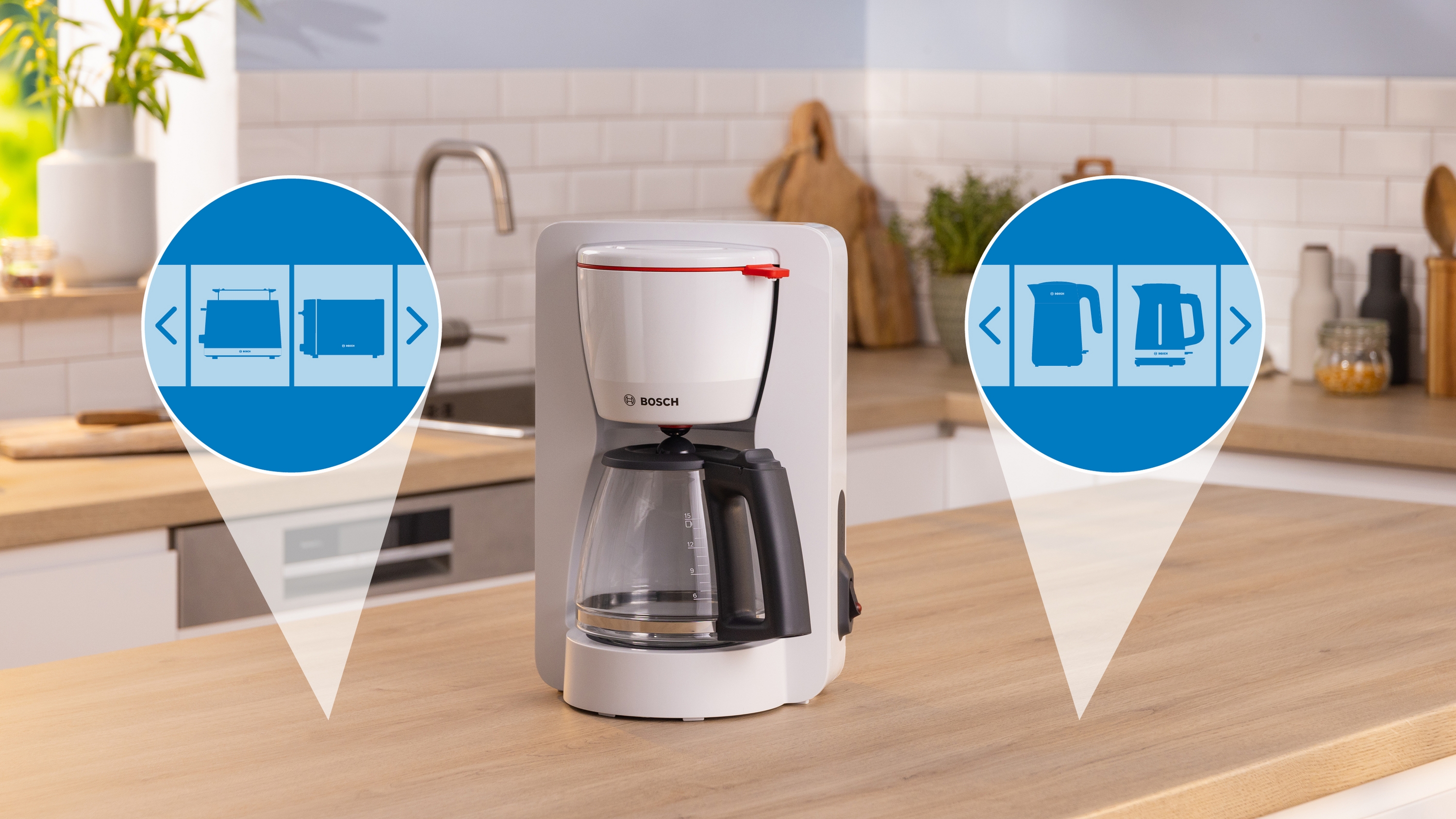 Coffee maker, MyMoment, White, TKA2M111