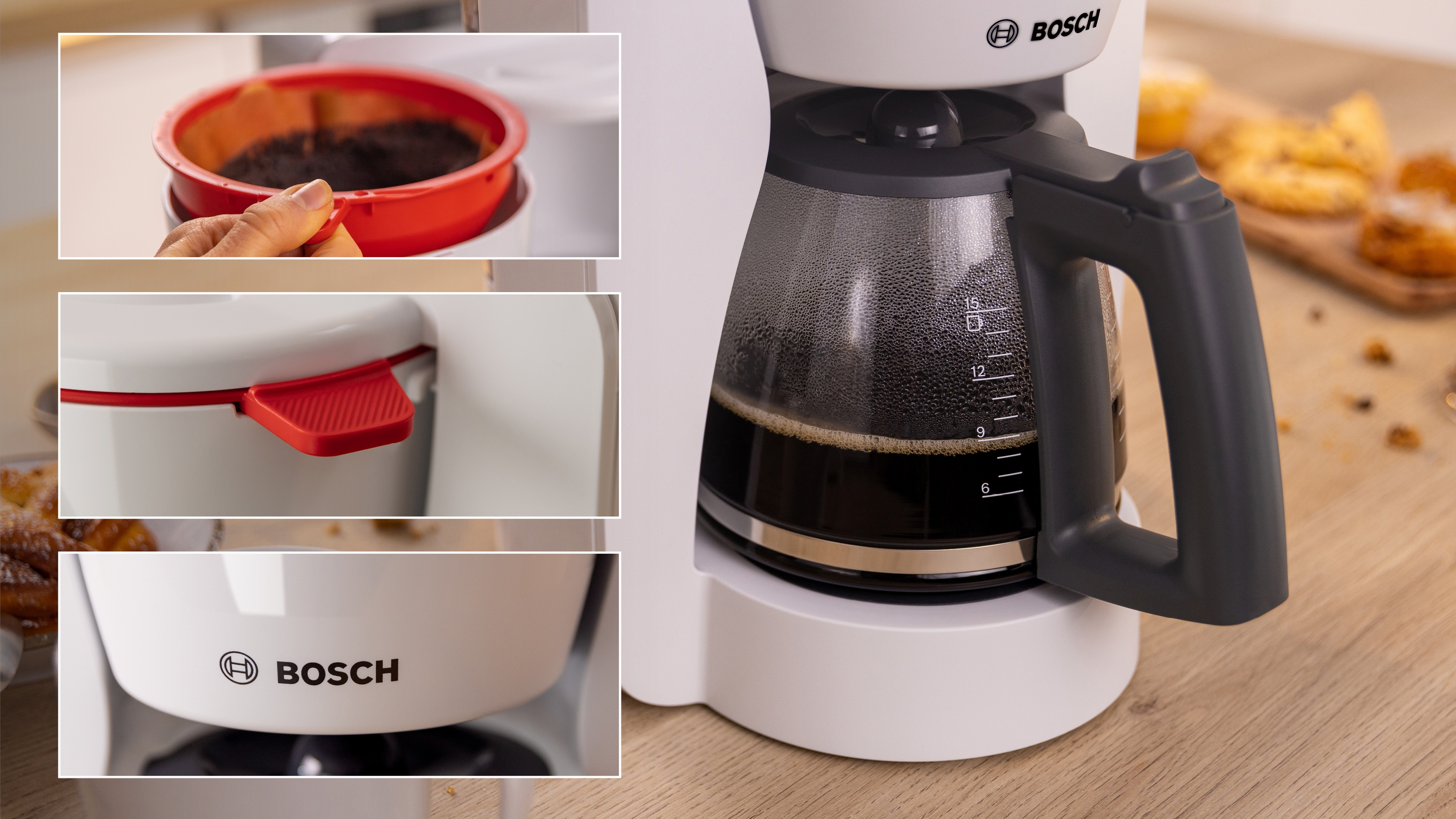 Coffee maker, MyMoment, White, TKA2M111