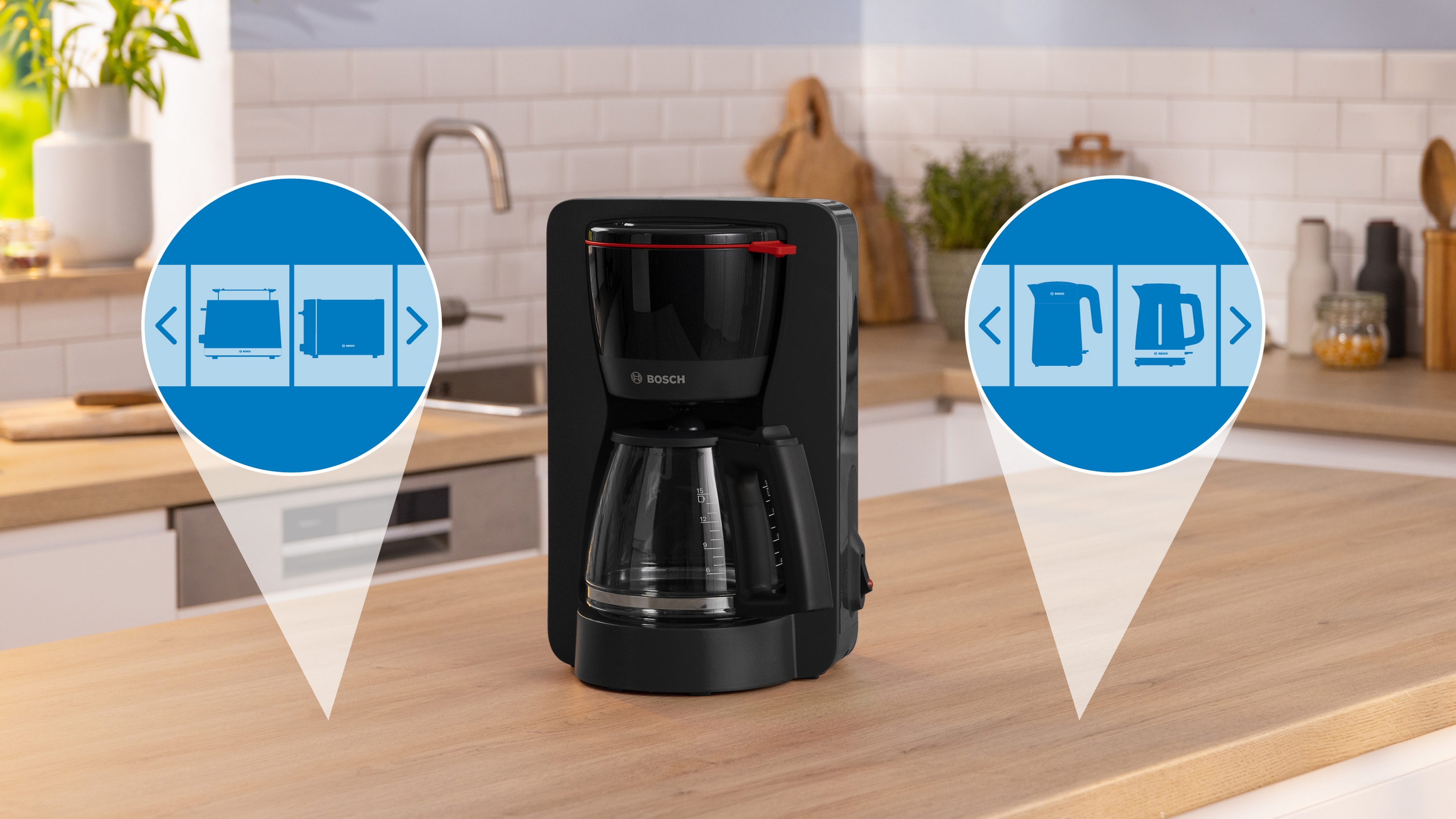 Coffee maker, MyMoment, Black, TKA2M113