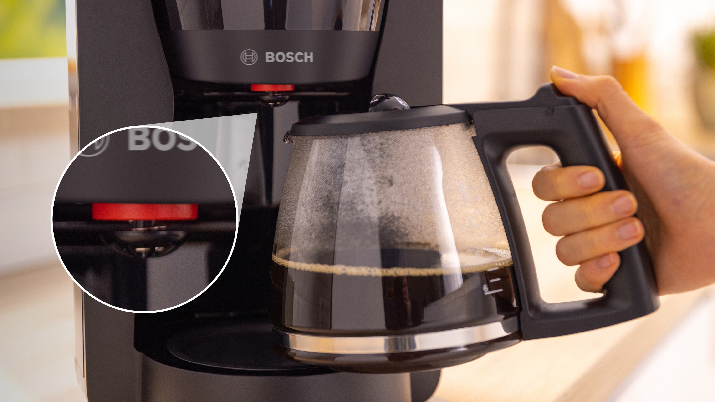 Coffee maker, MyMoment, Black, TKA2M113