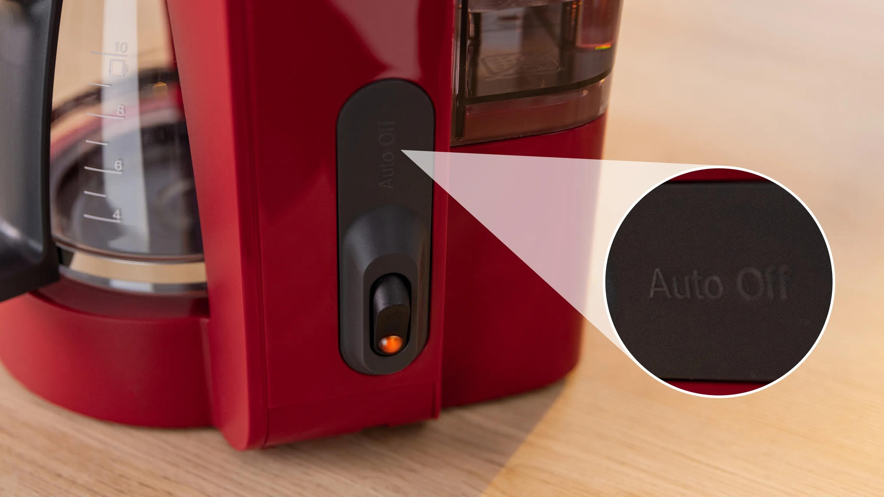 Coffee maker, MyMoment, Red, TKA2M114