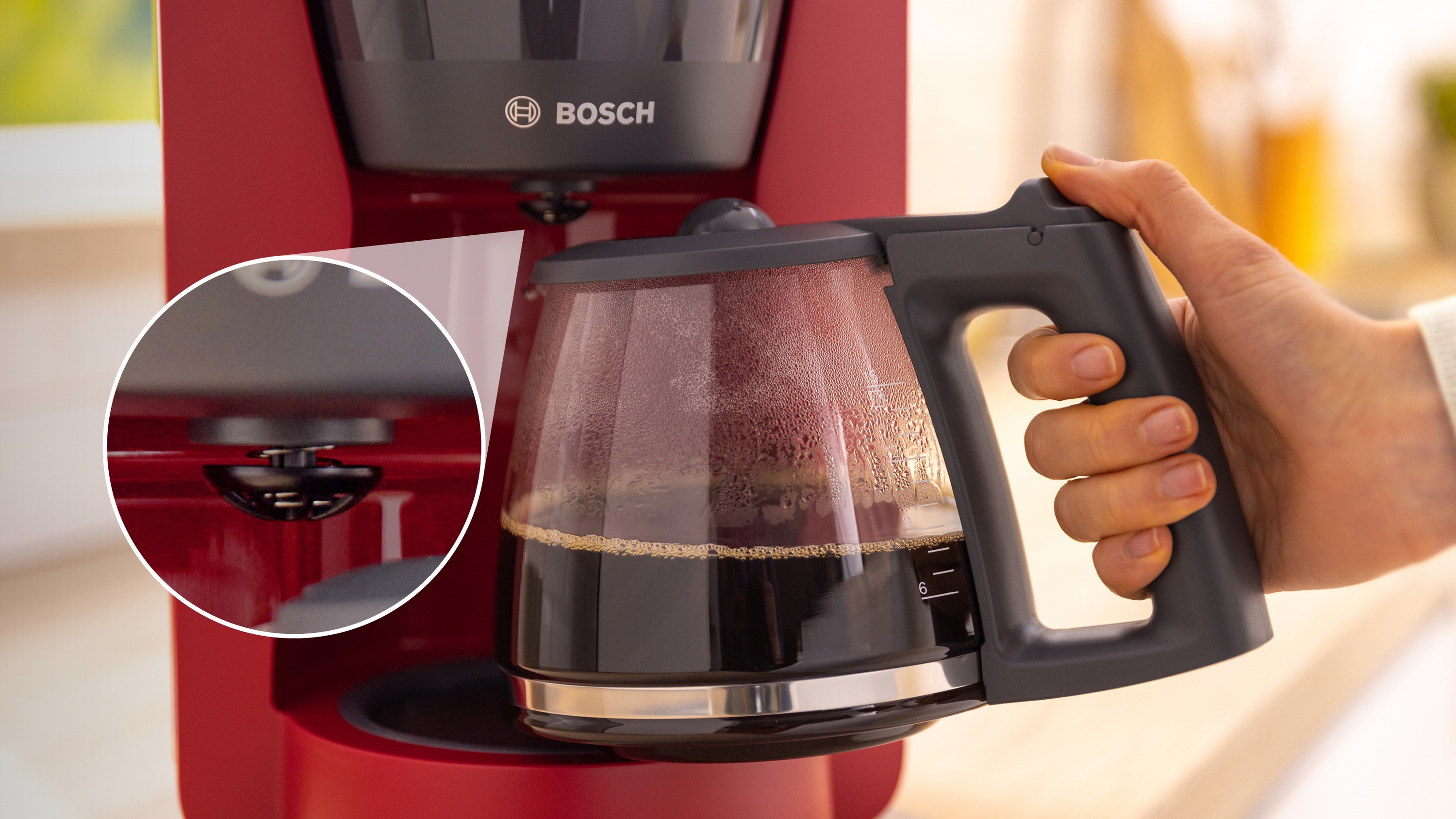 Coffee maker, MyMoment, Red, TKA2M114