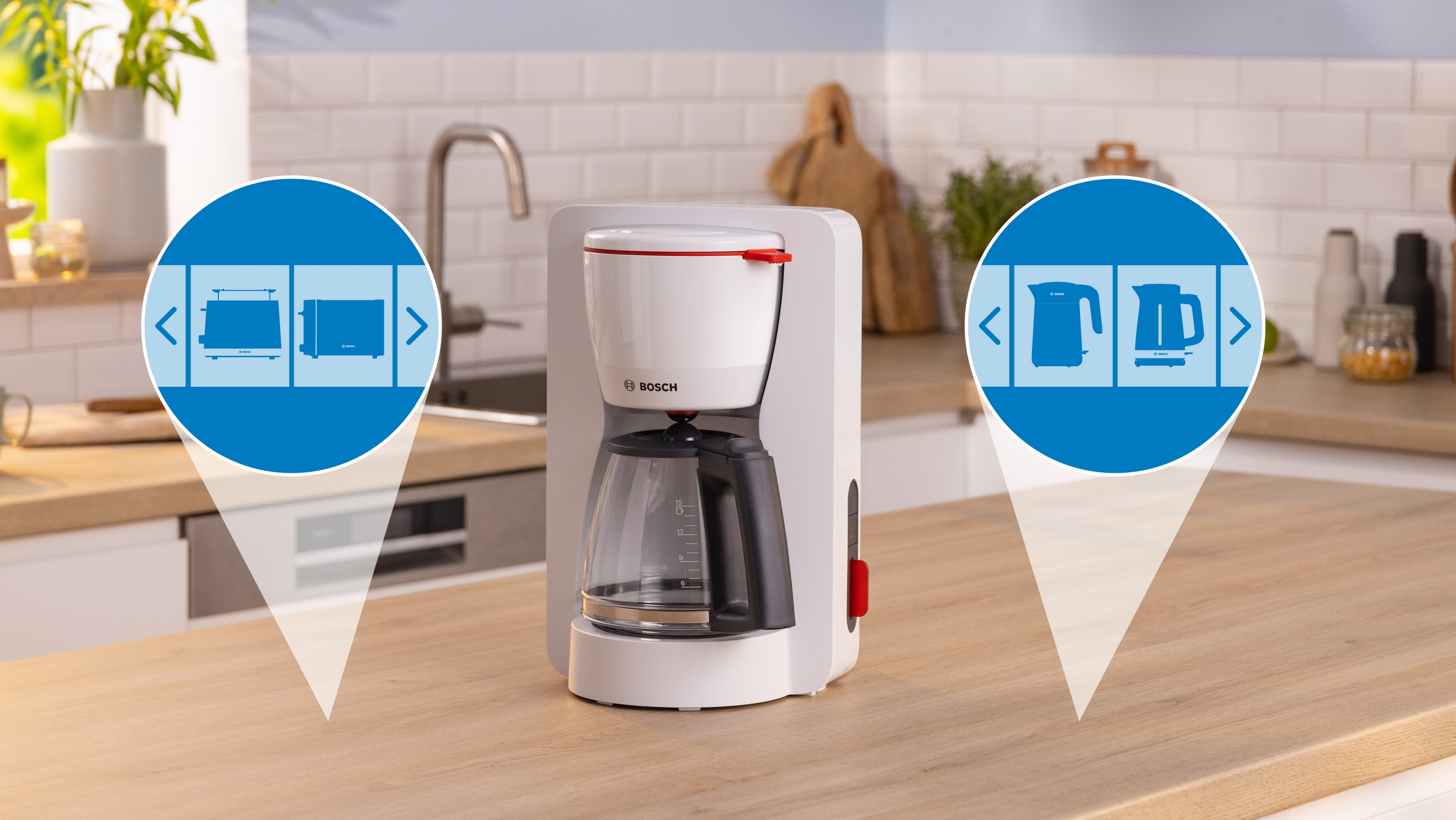 Coffee maker, MyMoment, White, TKA3M131