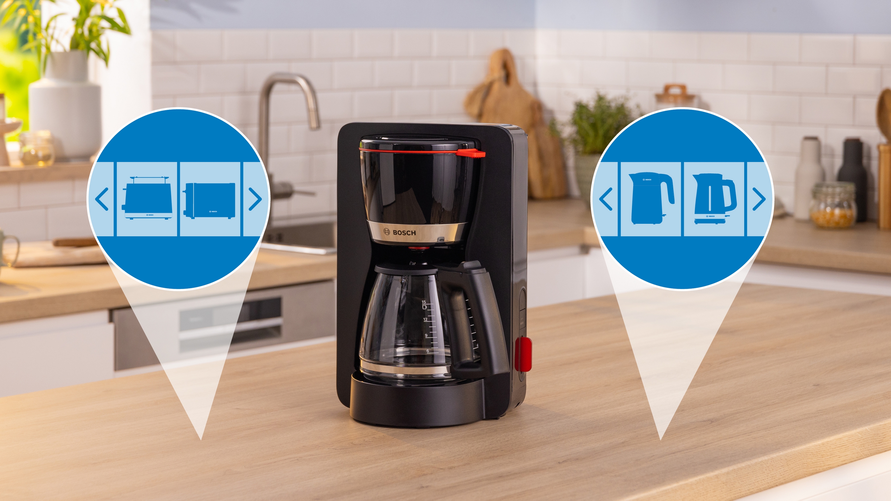 Coffee maker, MyMoment, Black, TKA4M233