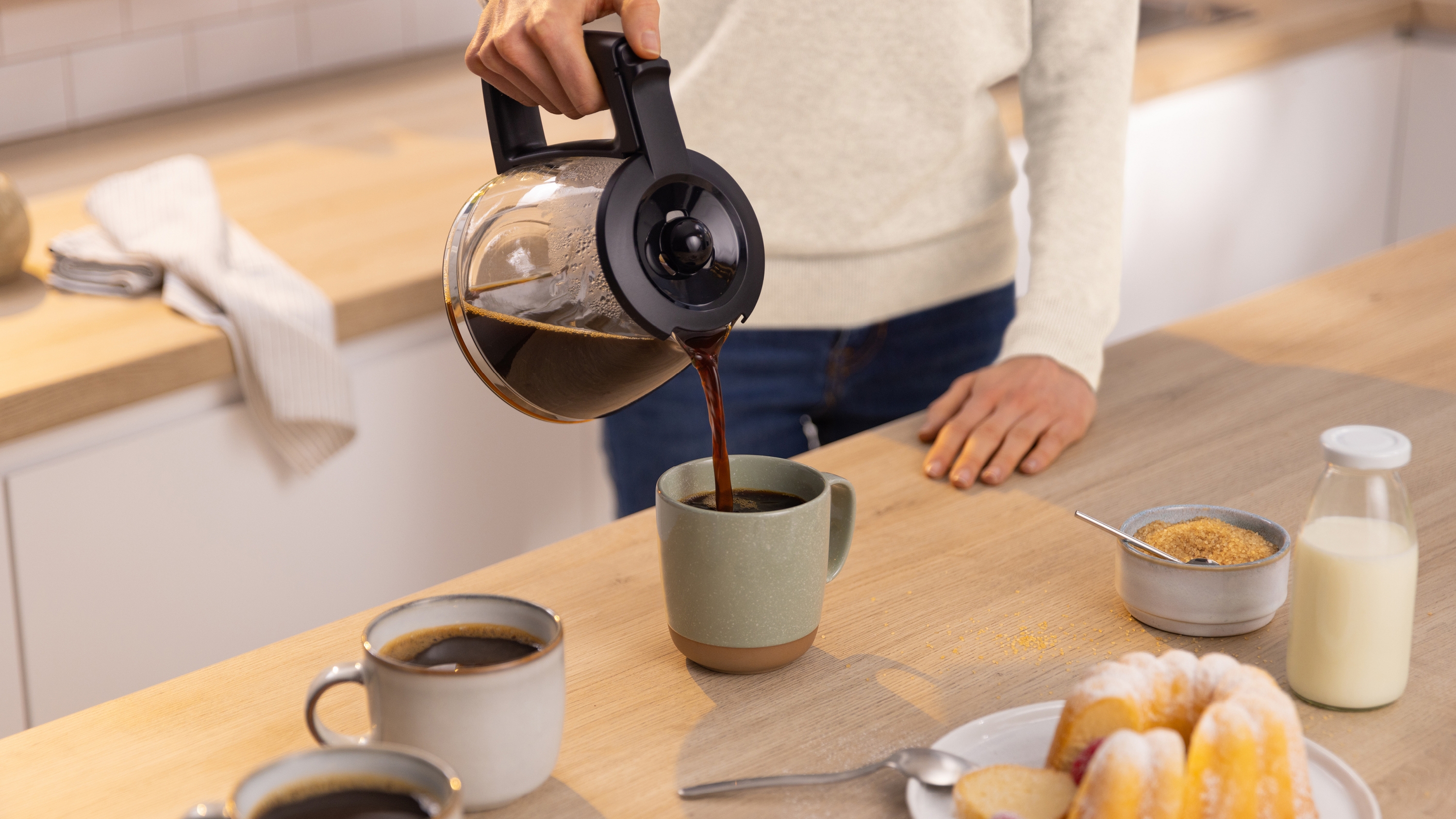 Coffee maker, MyMoment, Black, TKA4M233
