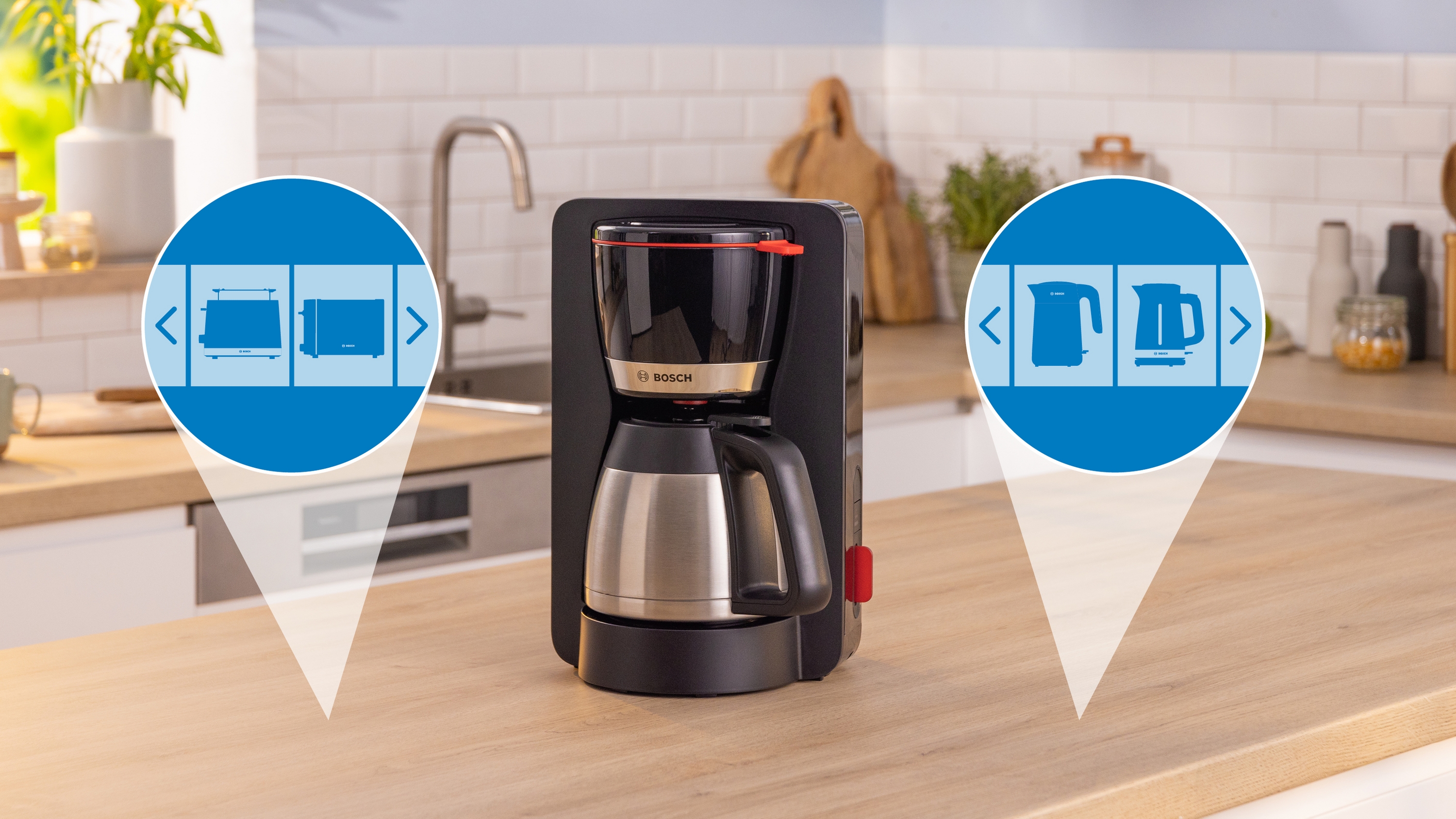 Coffee maker, MyMoment, Black, TKA6M273
