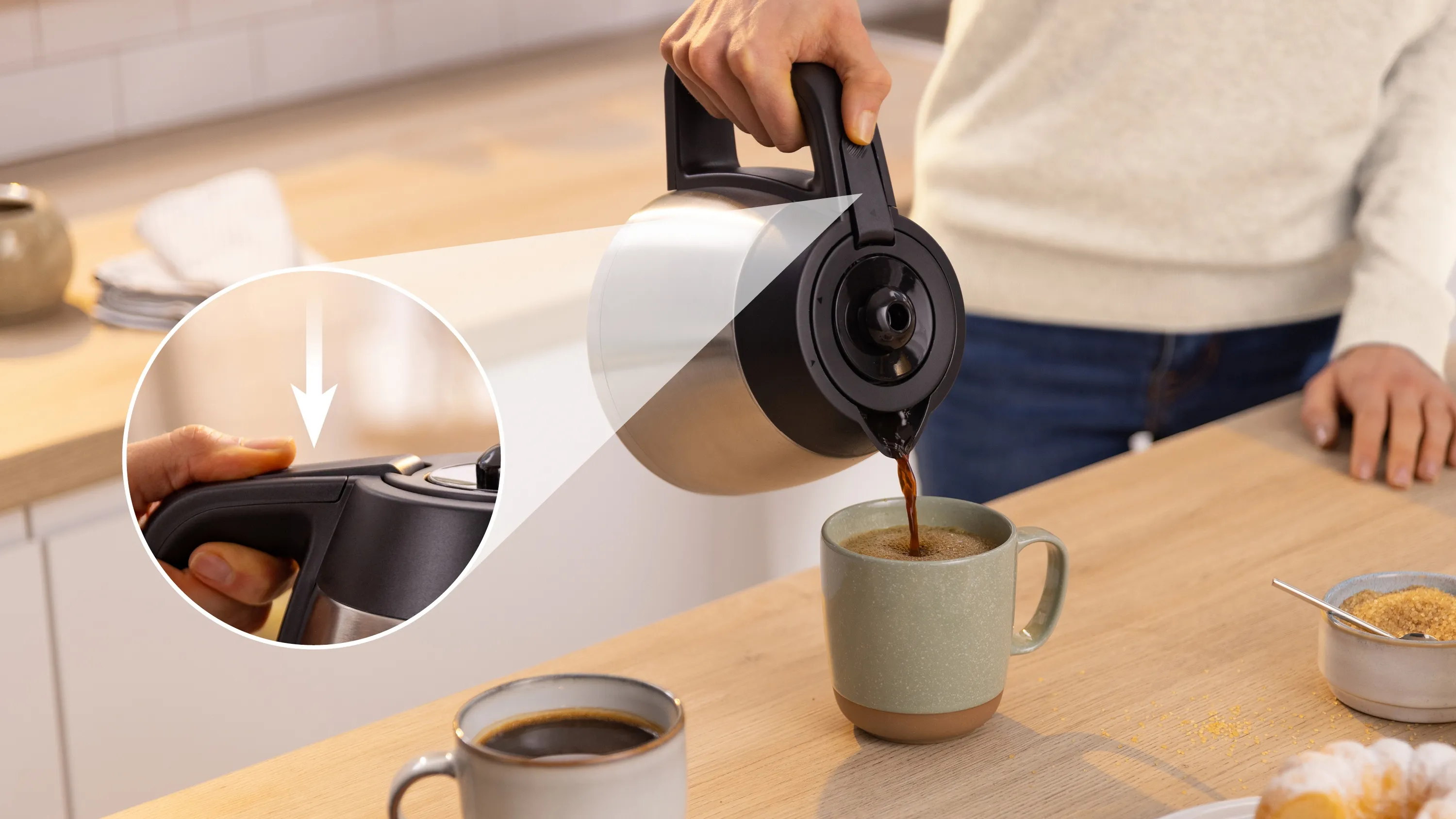 Coffee maker, MyMoment, Black, TKA6M273