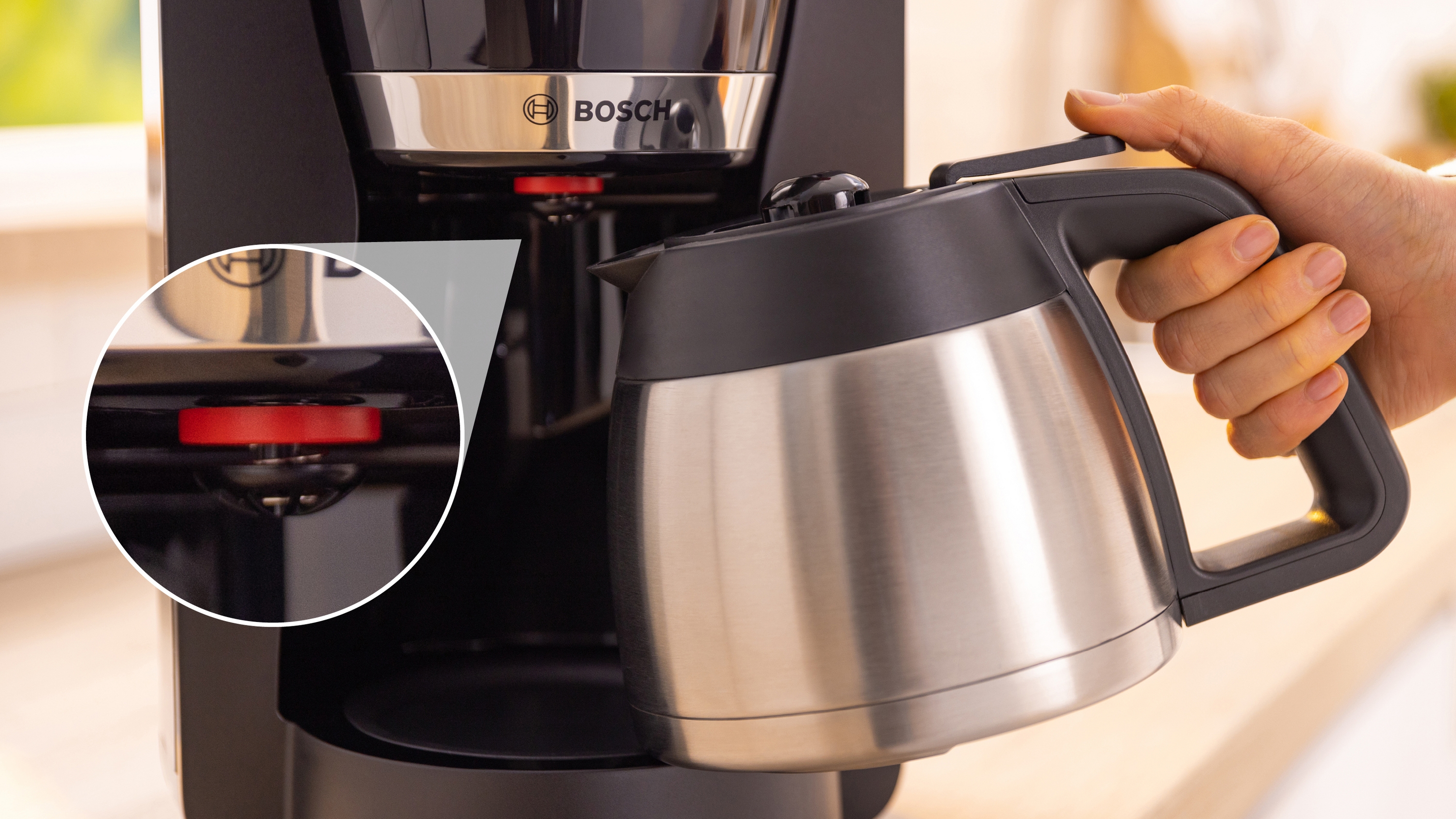 Coffee maker, MyMoment, Black, TKA6M273
