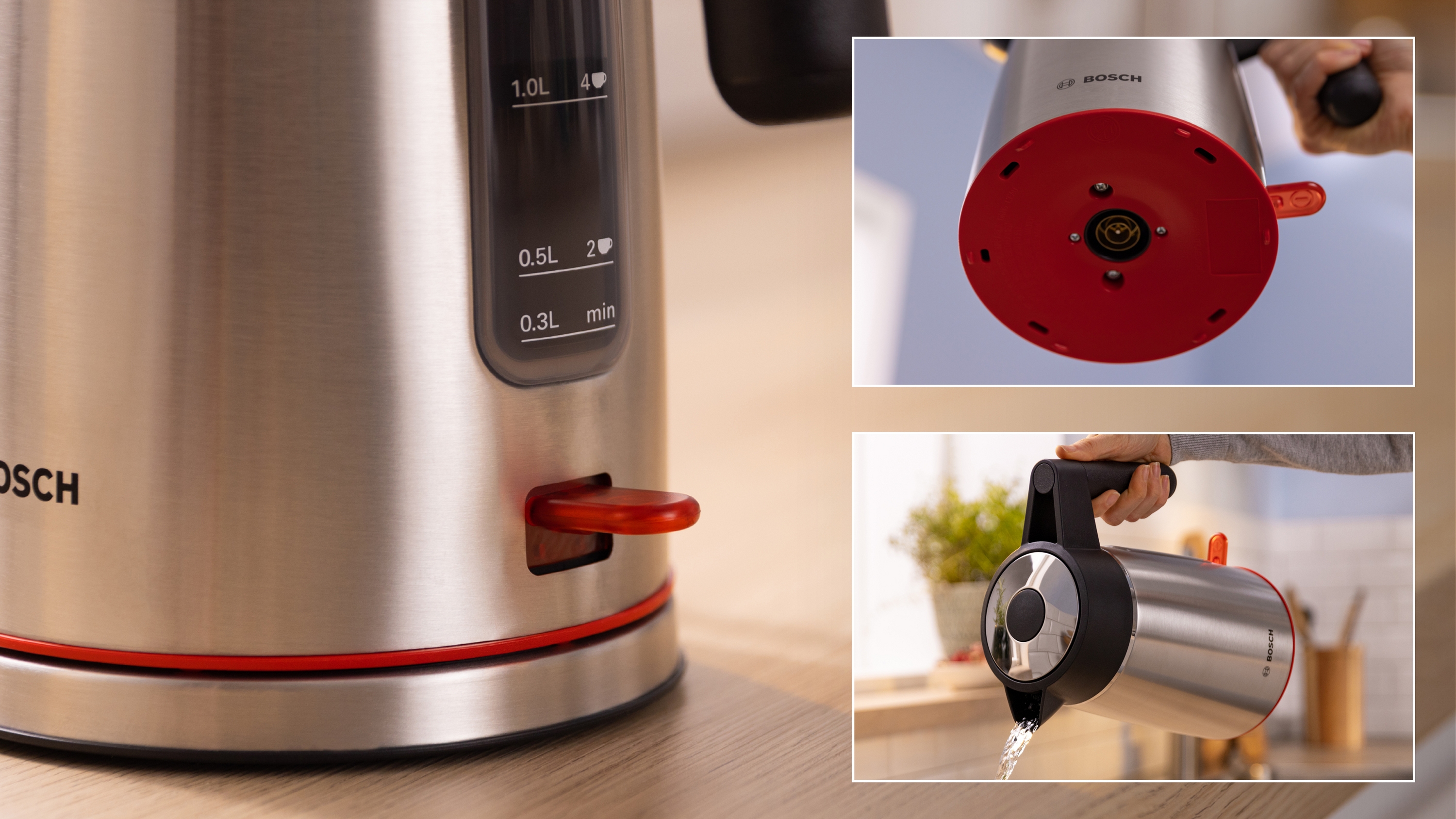 Kettle, MyMoment, 1.7 l, Stainless steel, TWK6M480