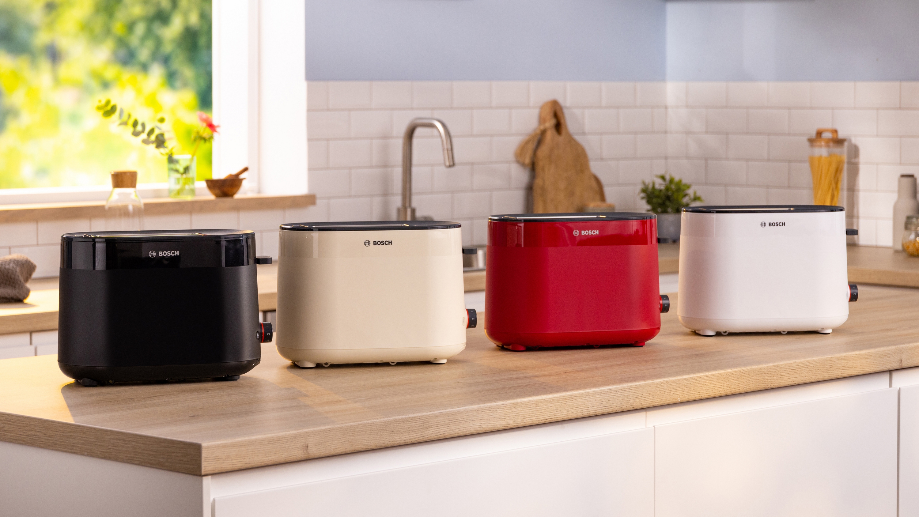 Compact toaster, MyMoment, Red, TAT2M124