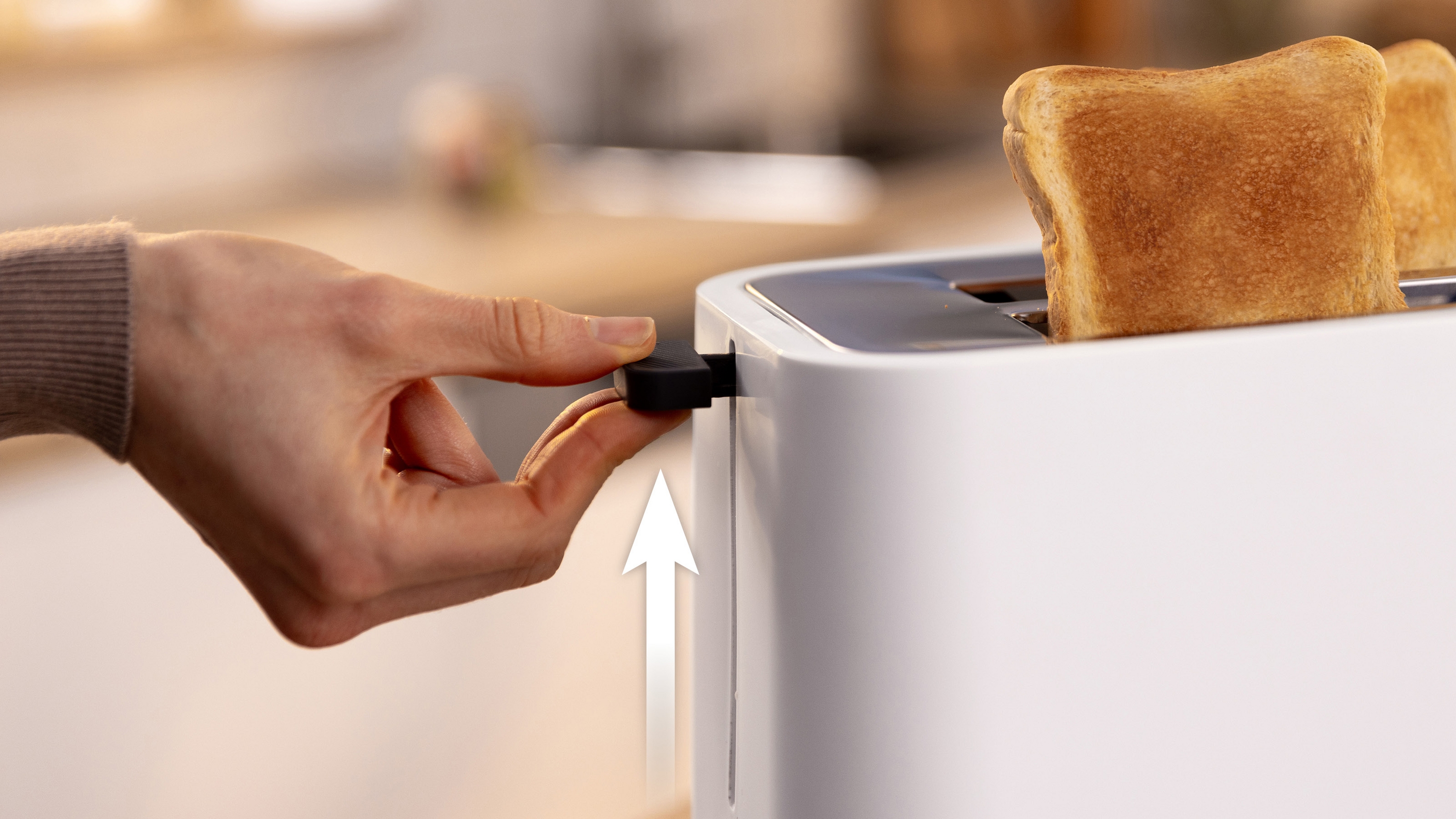 Compact toaster, MyMoment, White, TAT4M221