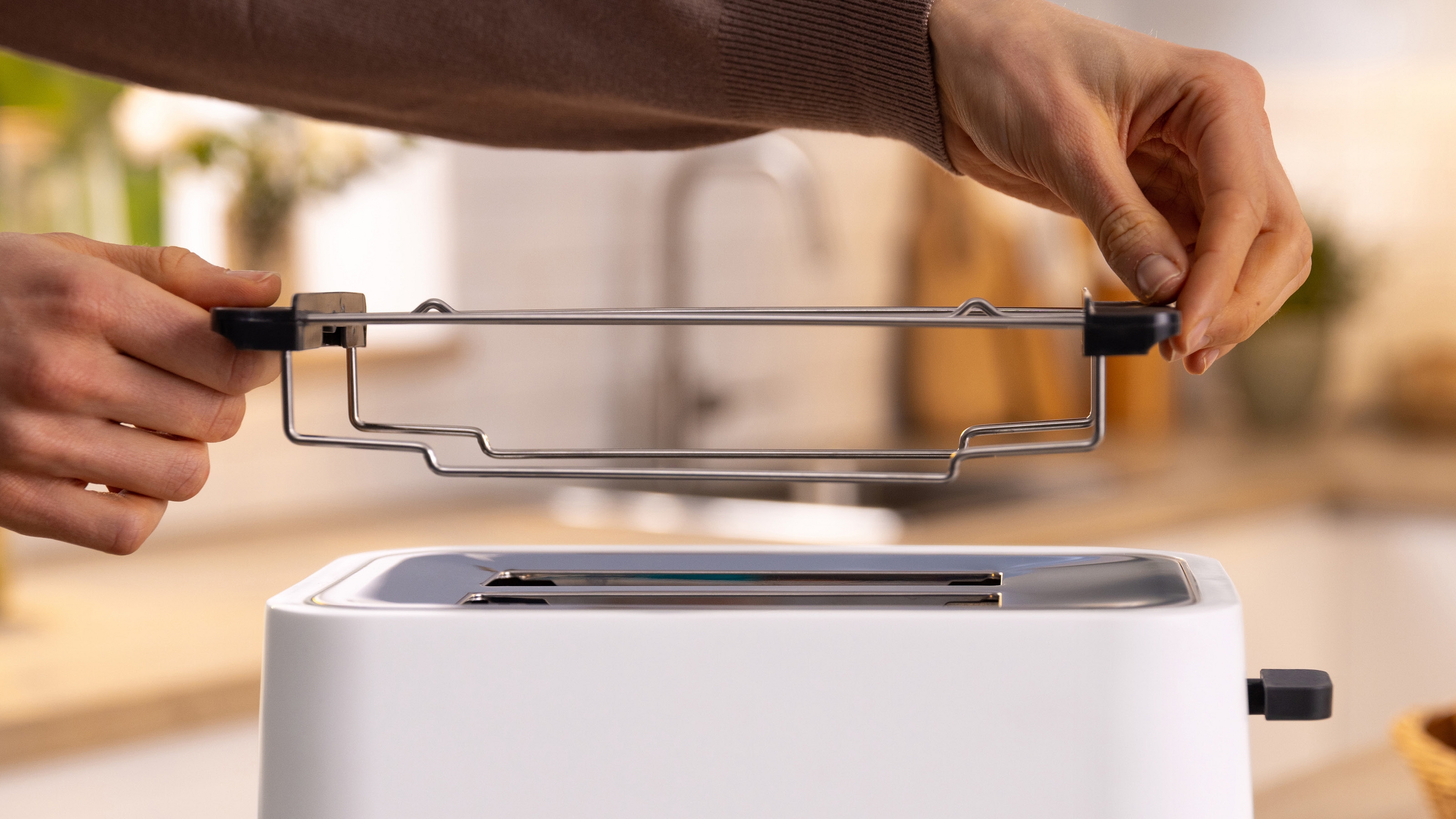 Compact toaster, MyMoment, White, TAT4M221