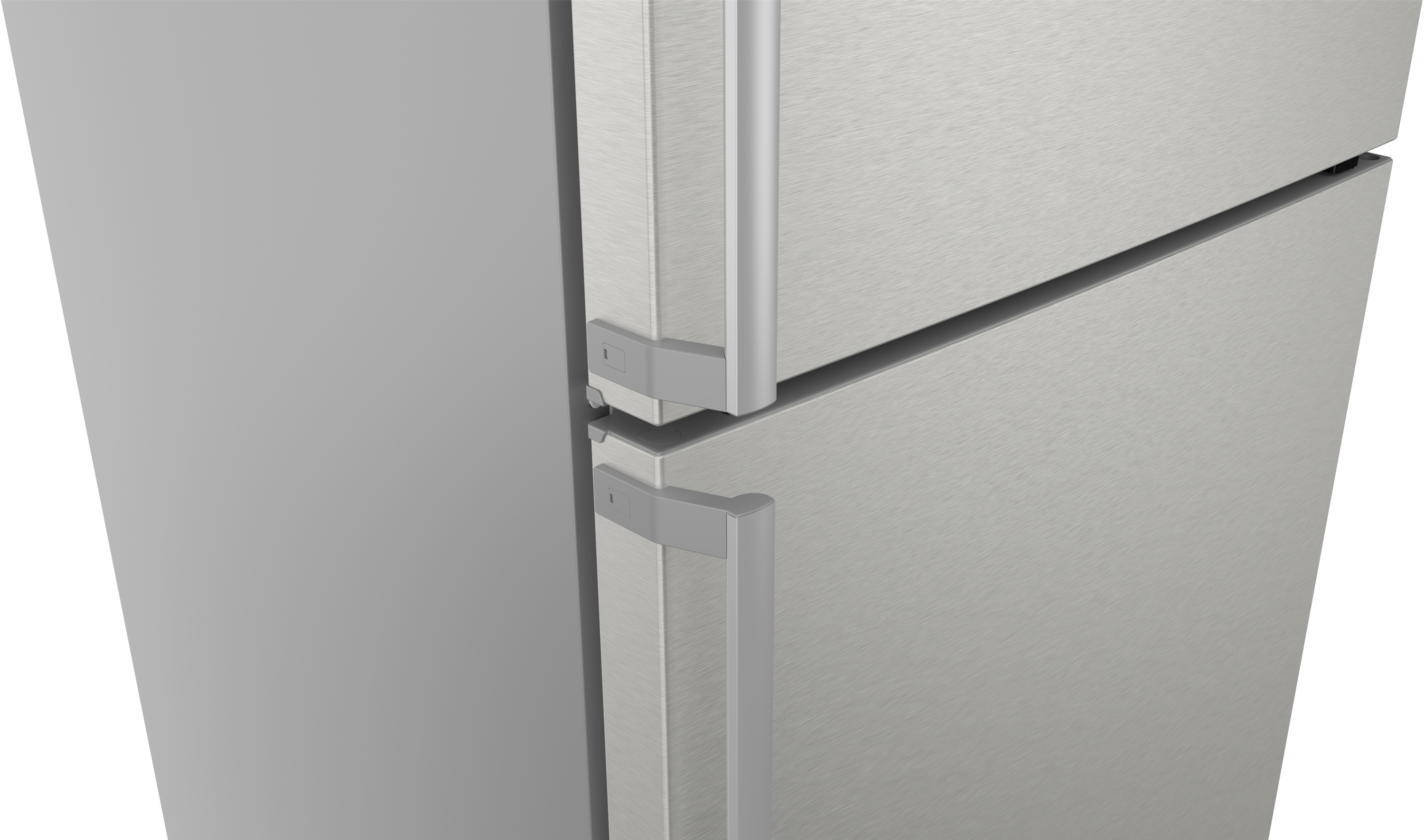 Series 8, free-standing fridge-freezer with freezer at bottom, 186 x 75 cm, Stainless steel (with anti-fingerprint), KGP76AIC0N