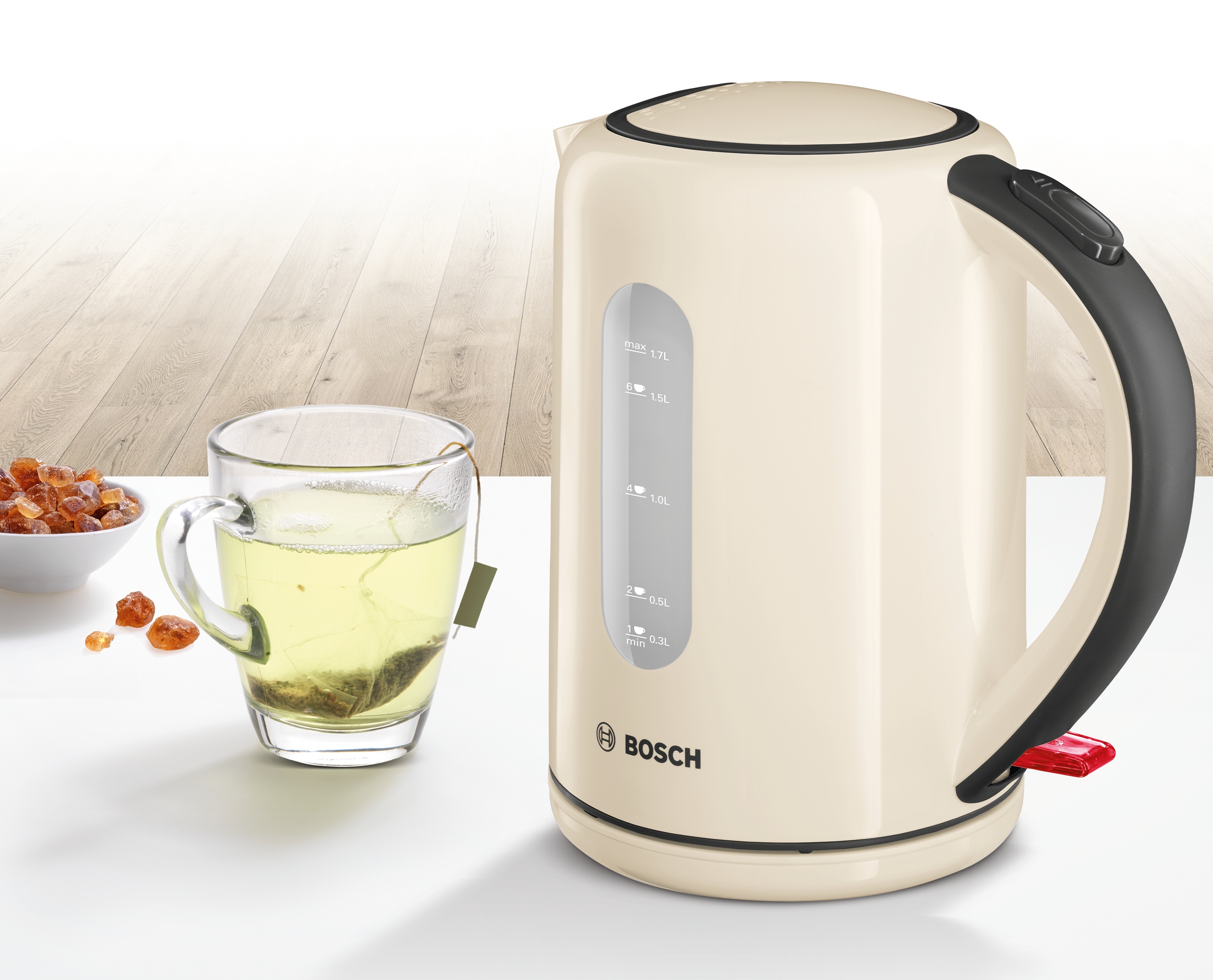 Aparat za kuvanje vode, 1.7 l, Bež, TWK7607
