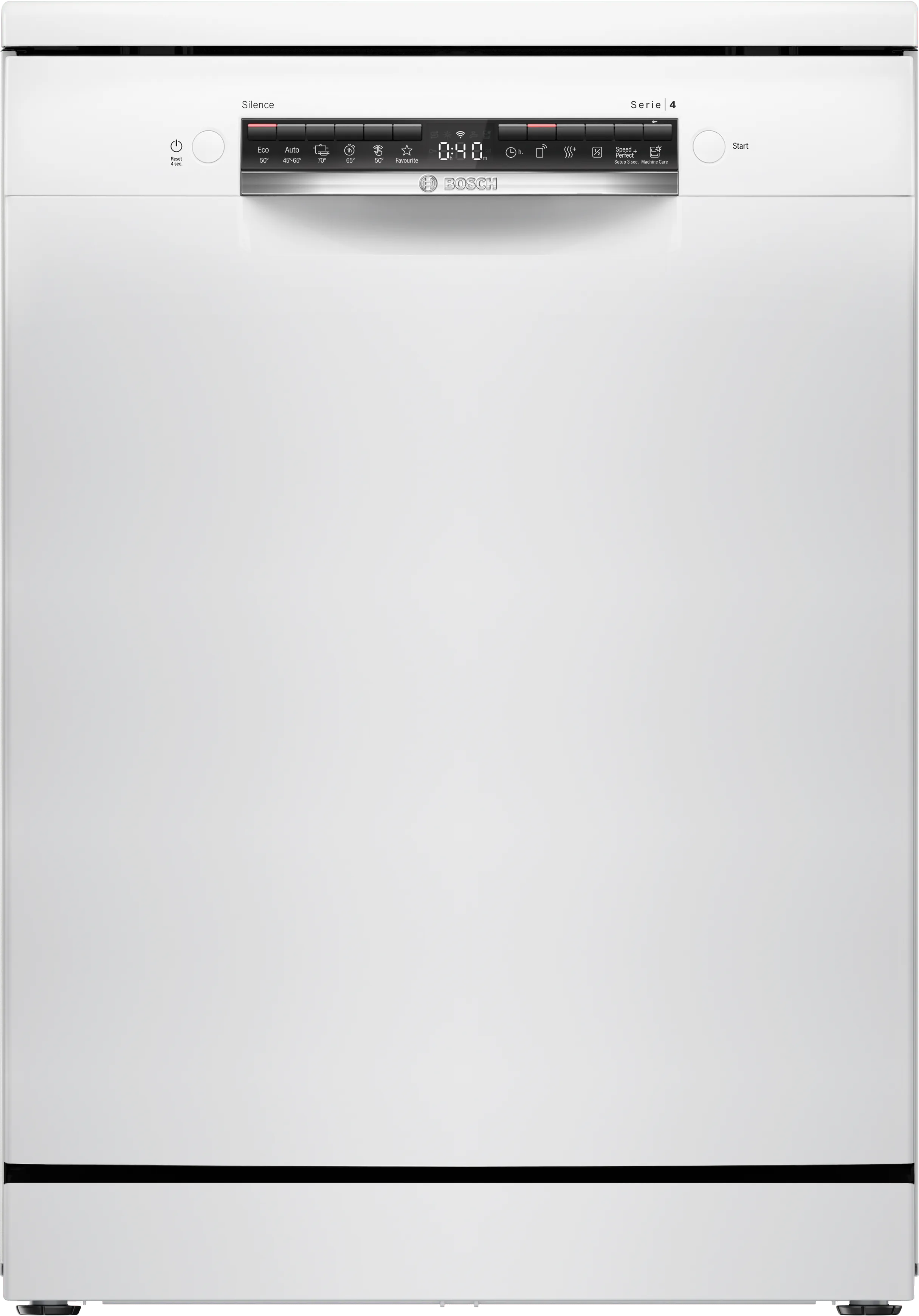 Serija 4, Samostojeća mašina za pranje sudova, 60 cm, Bela, SMS4HVW00E