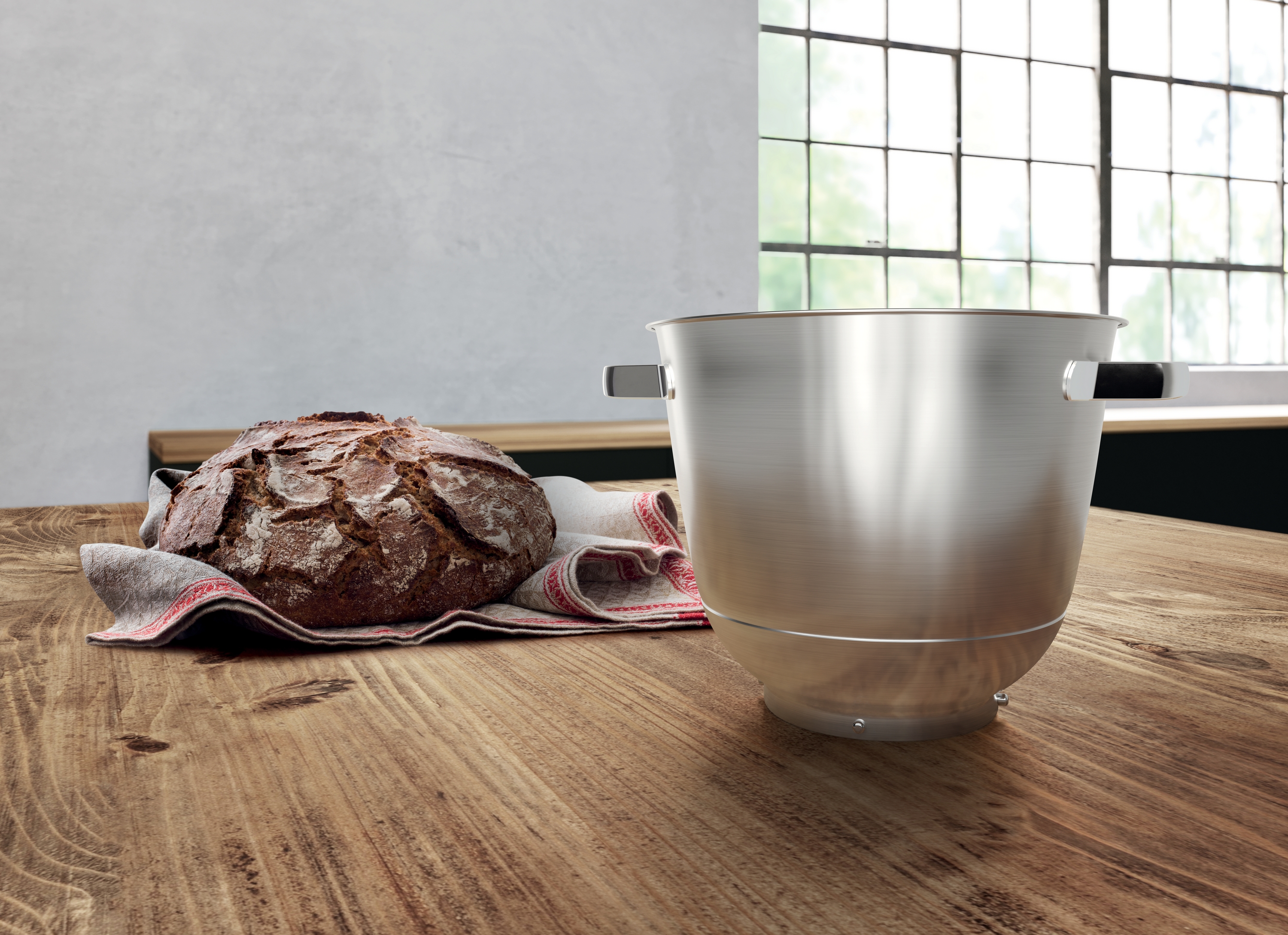 Stainless steel mixing bowl, MUZS6ER