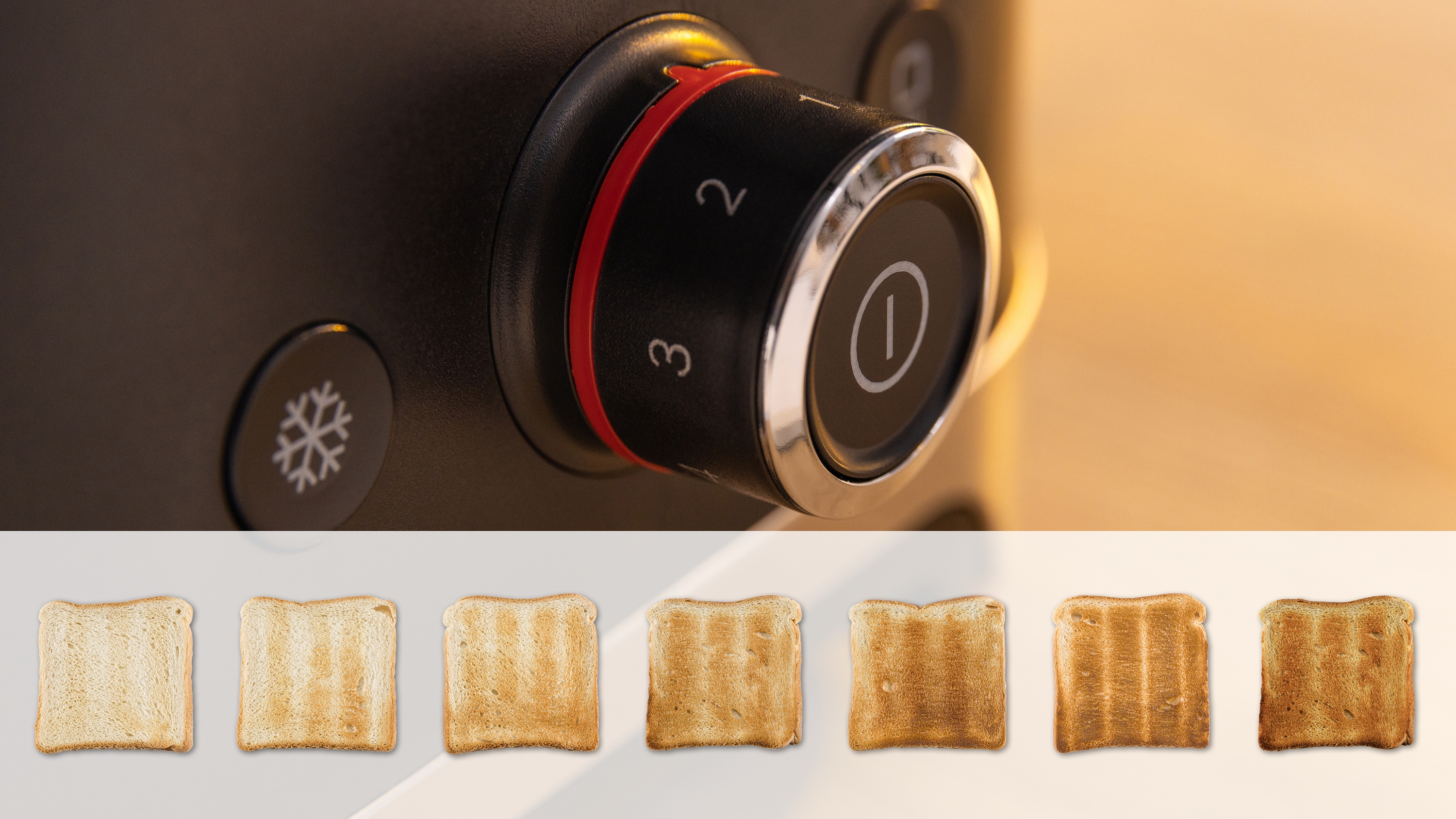 Compact toaster, MyMoment, Black, TAT4M223