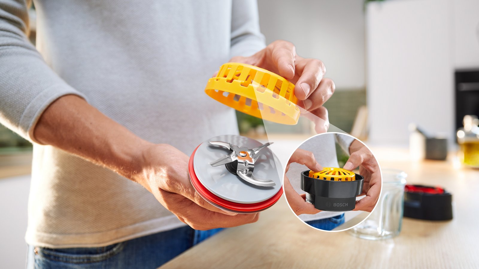 3-in-1 Grinder/chopper, MUZS68CG