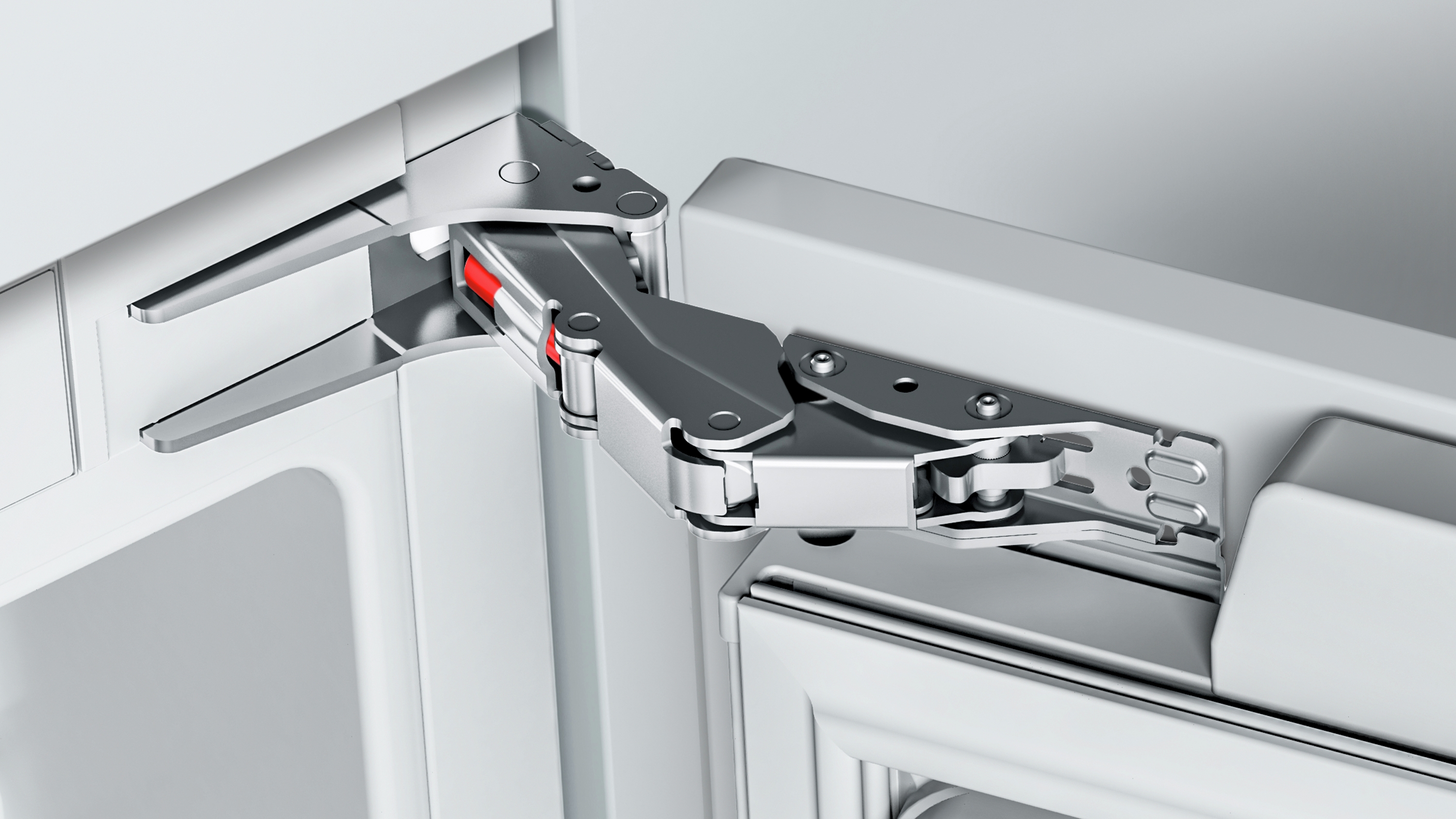Series 8, built-in fridge-freezer with freezer at bottom, 177.2 x 55.8 cm, soft close flat hinge, KIF86HDD0