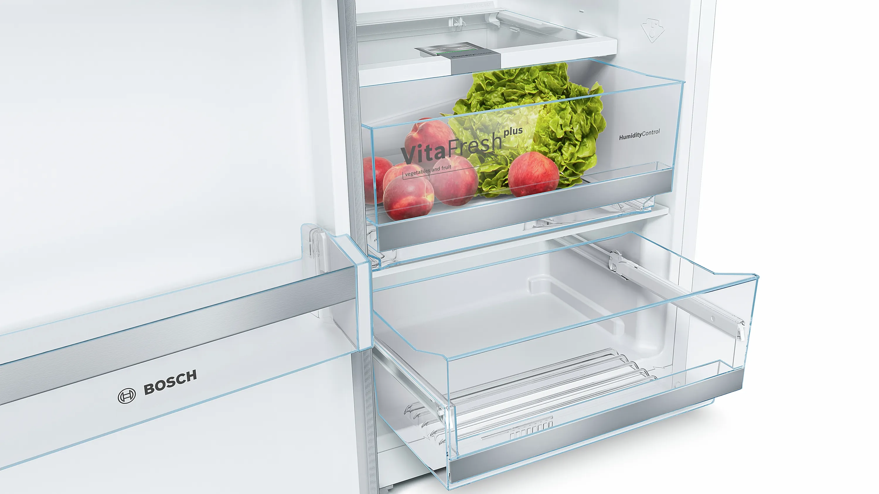Series 6, free-standing fridge, 186 x 60 cm, Stainless steel (with anti-fingerprint), KSV36AIEP
