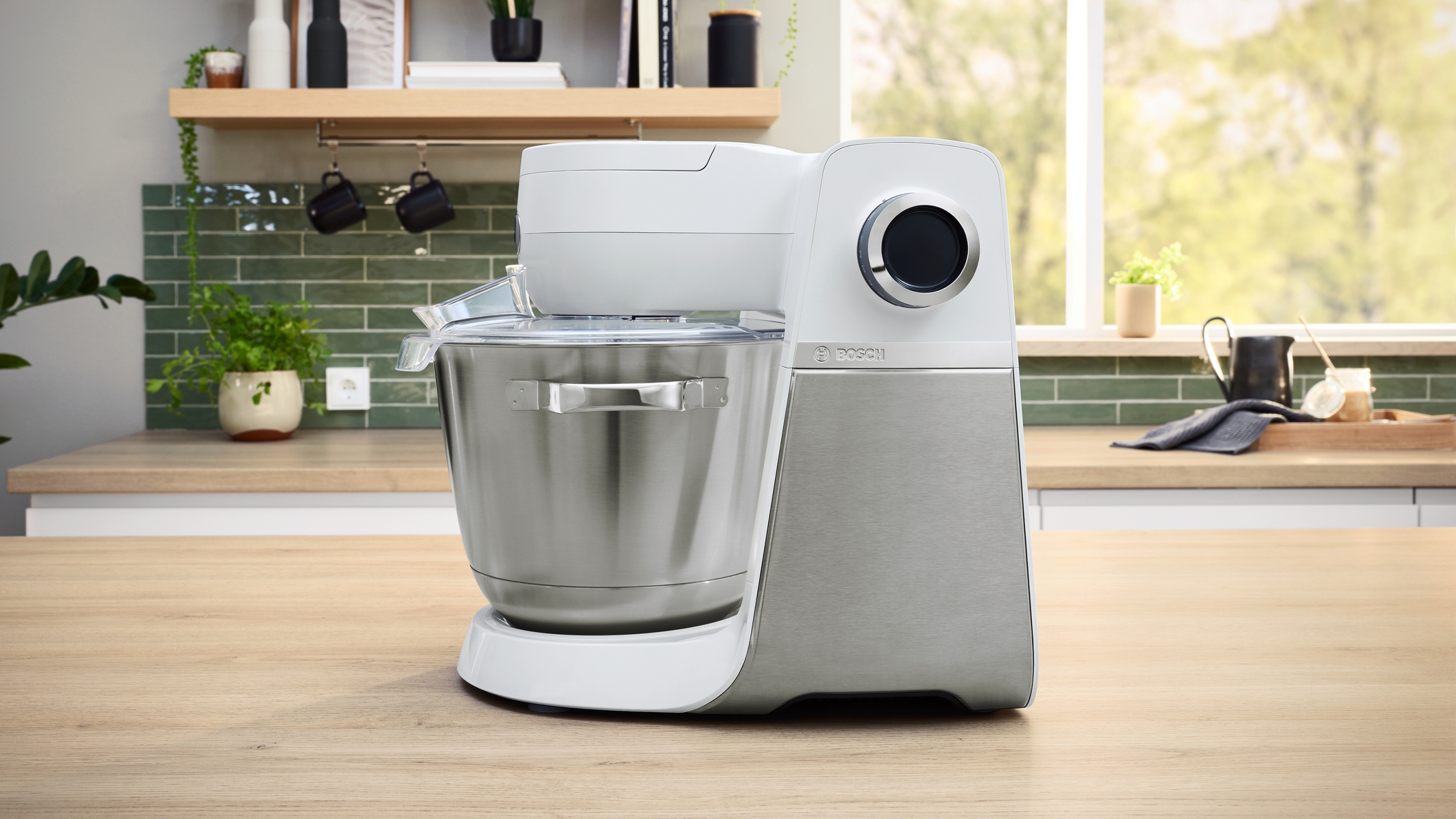 Kuhinjski robot MUM Serija 6 MUMS6EW22 1600 W, Bela, Brušeni nerđajući čelik,