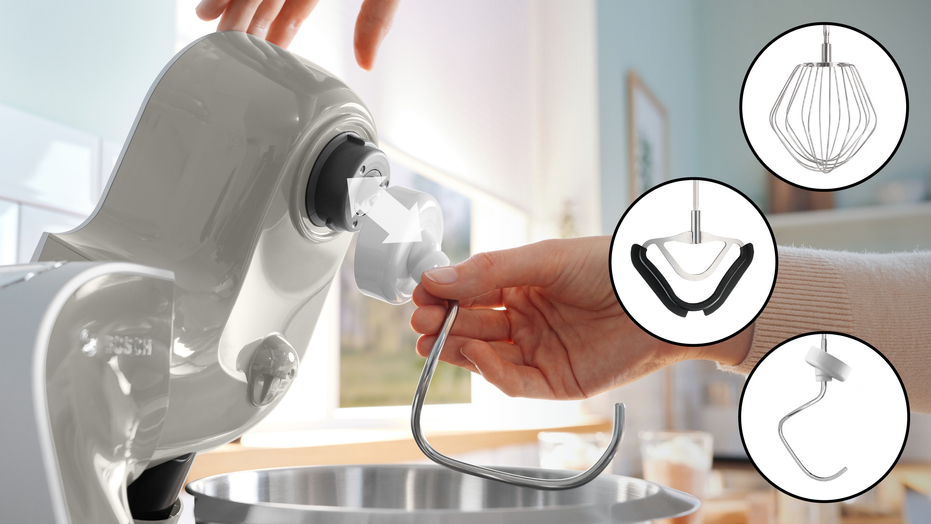 Serija 4, Kuhinjski robot sa integrisanom vagom, MUM 5, 1000 W, Grafit, Siva, MUM5XL72