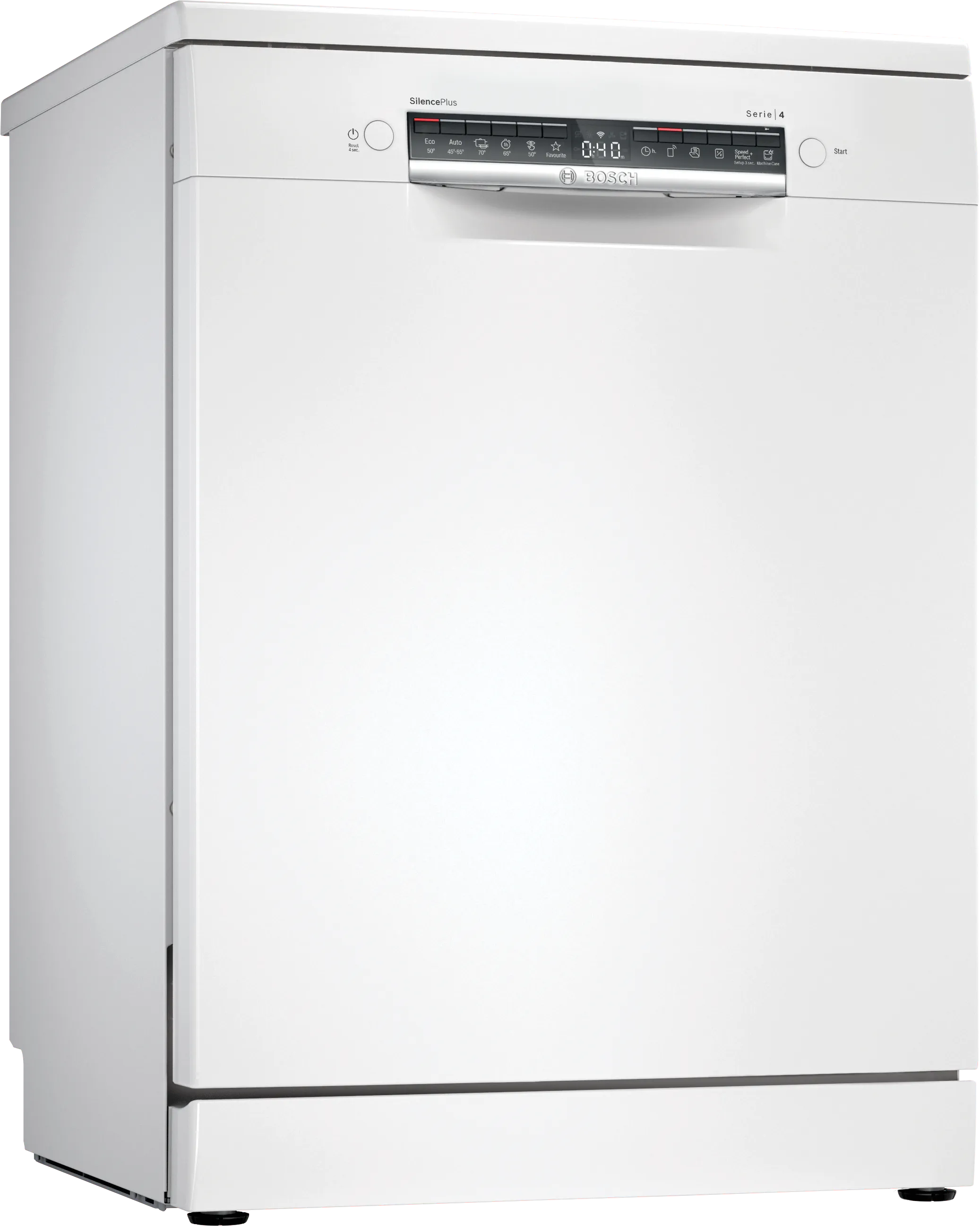 Serija 4, Samostojeća mašina za pranje sudova, 60 cm, Bela, SMS4EMW06E