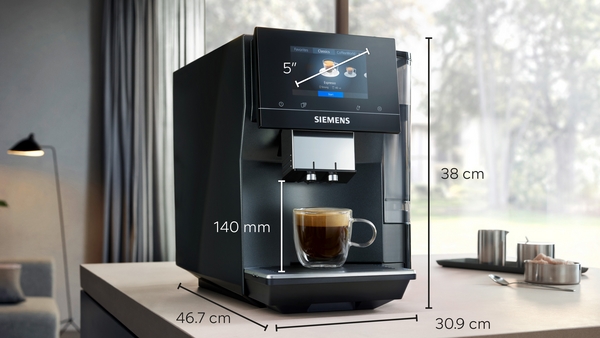 Siemens aparat za espresso kafu TP717R06, Potpuno automatizovani, Metalik