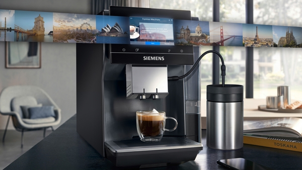 Siemens aparat za espresso kafu TP717R06, Potpuno automatizovani, Metalik