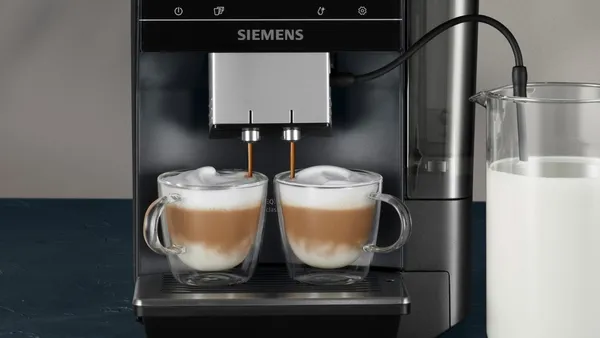 Siemens aparat za espresso kafu TP717R06, Potpuno automatizovani, Metalik