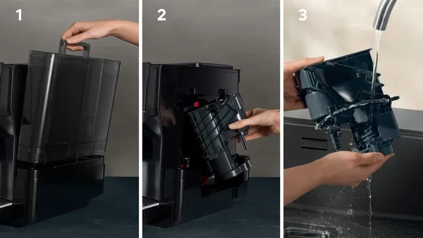 Siemens aparat za espresso kafu TP717R06, Potpuno automatizovani, Metalik