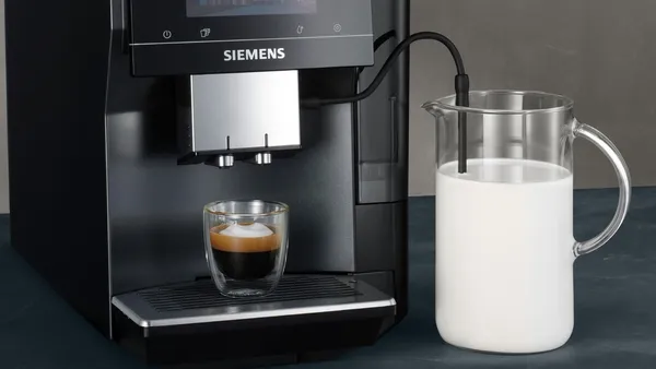 Siemens aparat za espresso kafu TP717R06, Potpuno automatizovani, Metalik