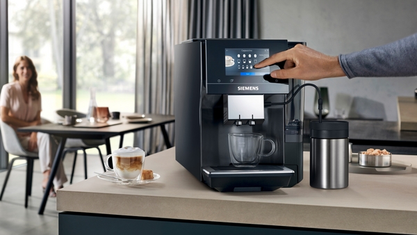 Siemens aparat za espresso kafu TP717R06, Potpuno automatizovani, Metalik